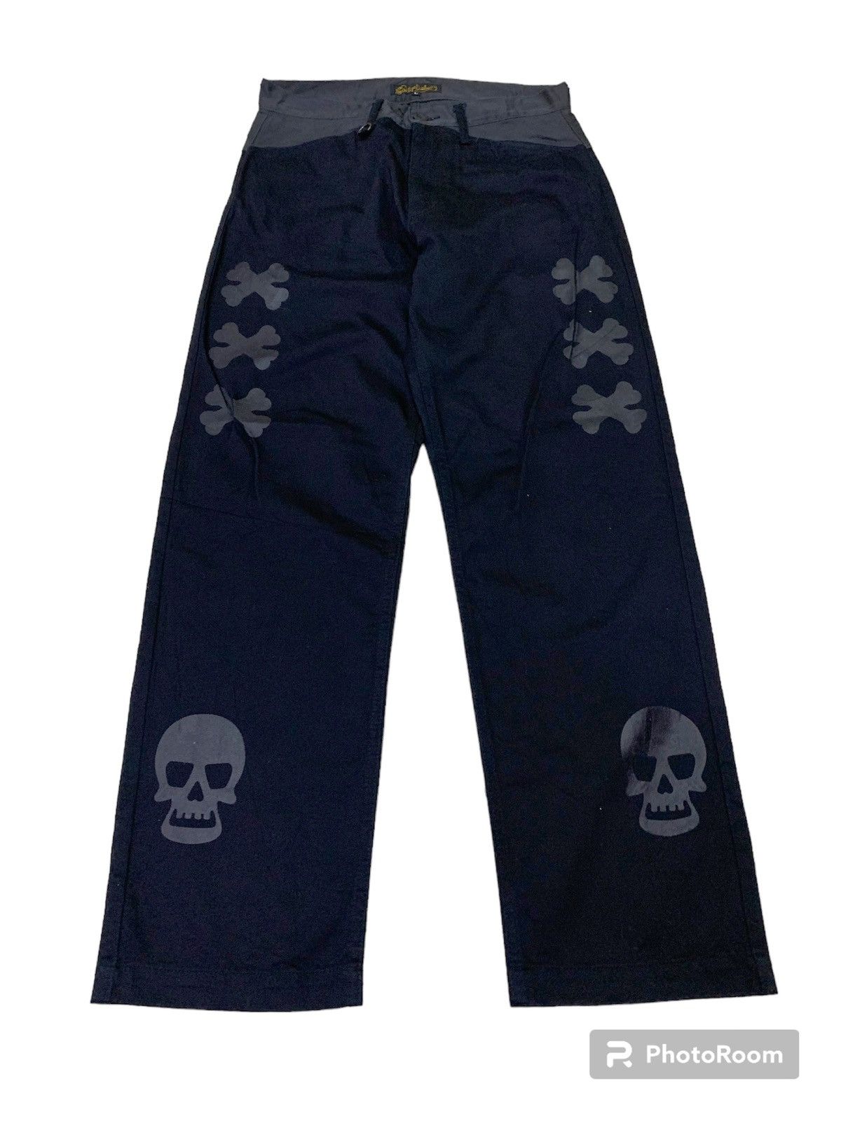 Japanese Brand 💥Japanese Designer The New Age Outlaws Skull Pant Size US 30 / EU 46 - 1 Thumbnail