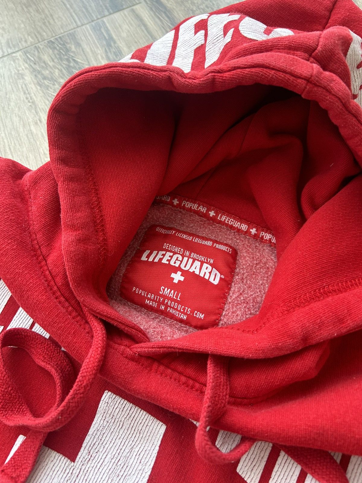 Designer × Vintage Vintage Y2K hoodies Life Guard hoodies Helmut Long style Size US S / EU 44-46 / 1 - 3 Thumbnail
