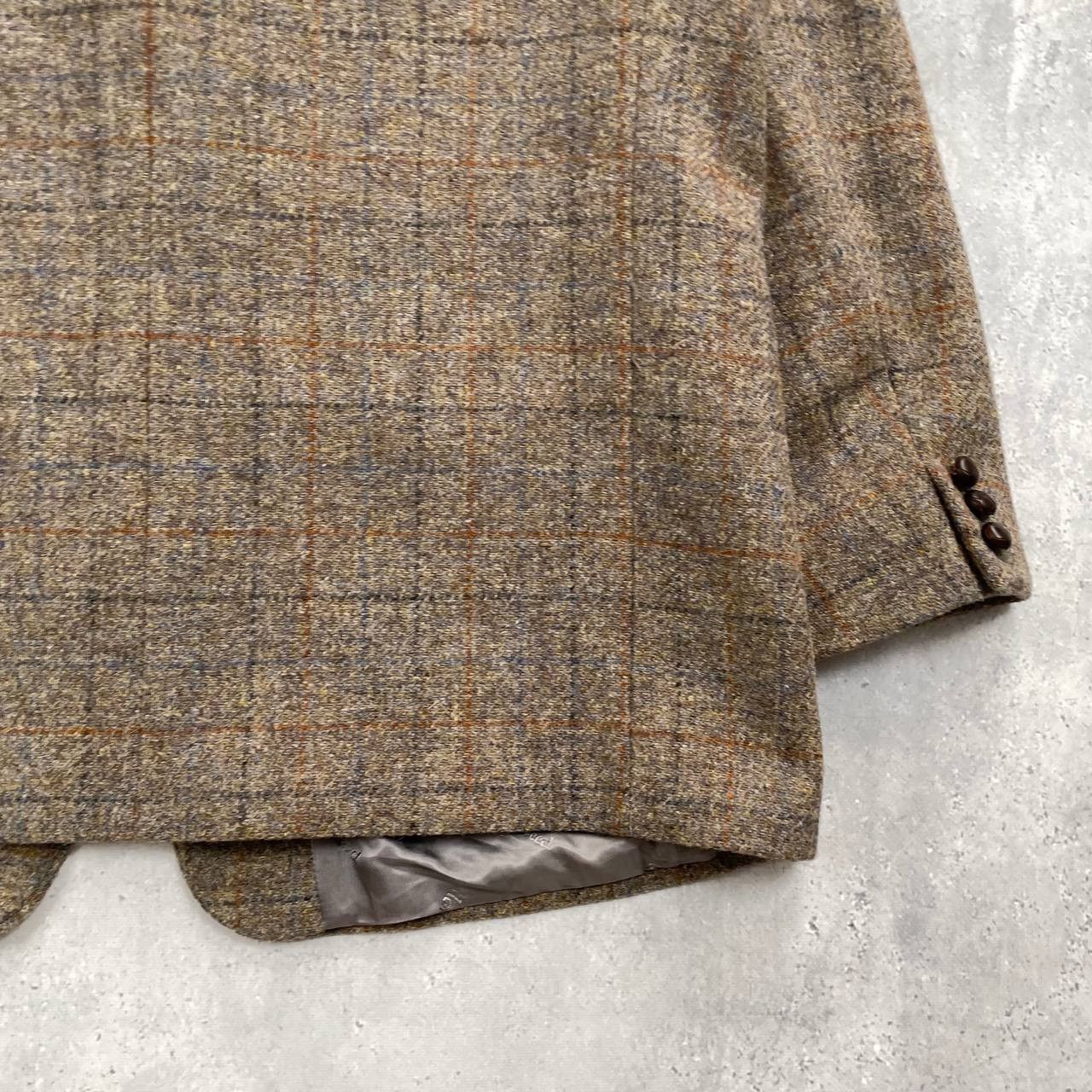 Harris Tweed Vintage Harris Tweed Walbusch Wool Blazer Gray Size 29 Size 52R - 25 Thumbnail