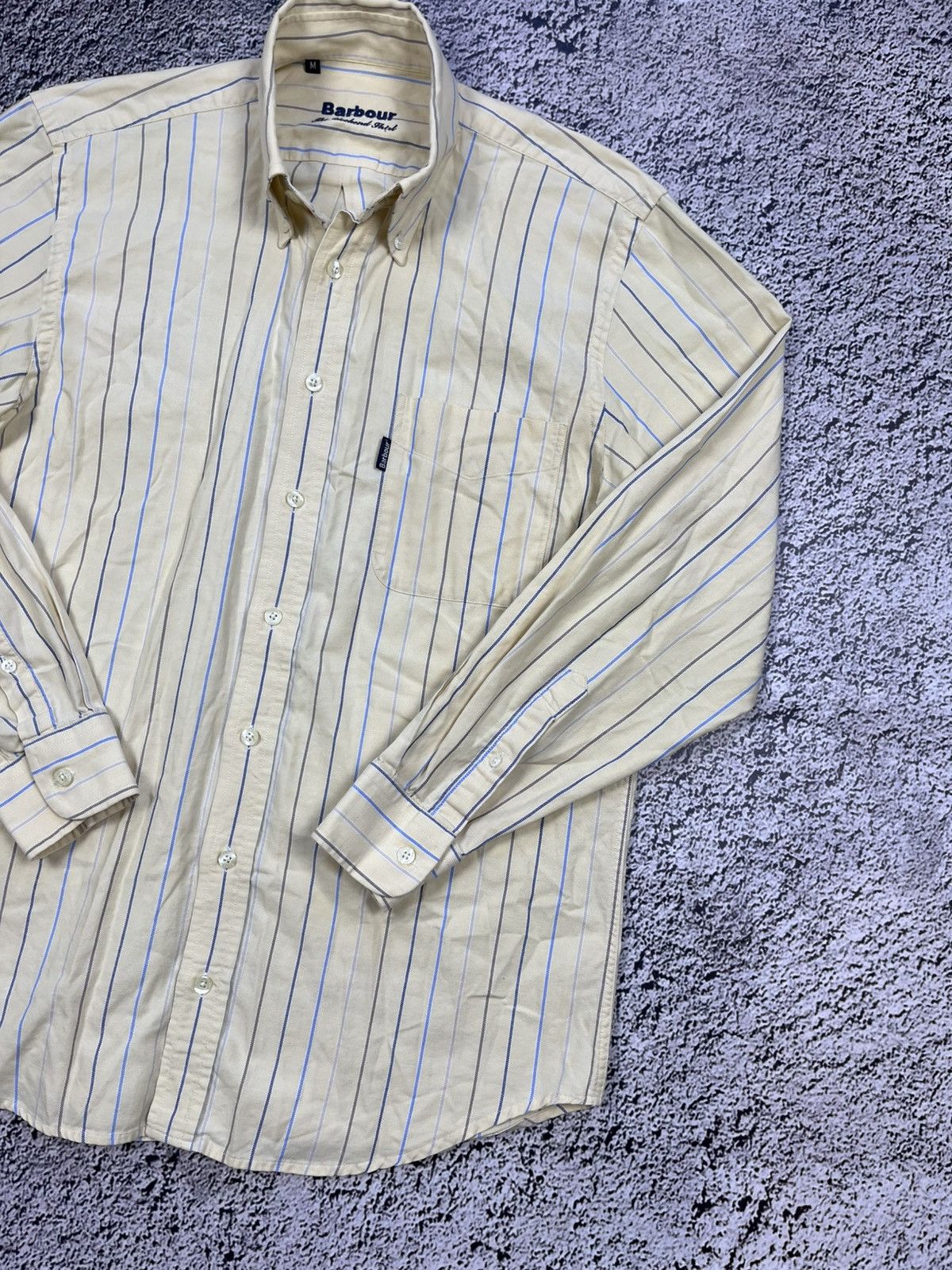 Barbour Barbour Mens Long Sleeve Striped Shirt Size US M / EU 48-50 / 2 - 3 Thumbnail