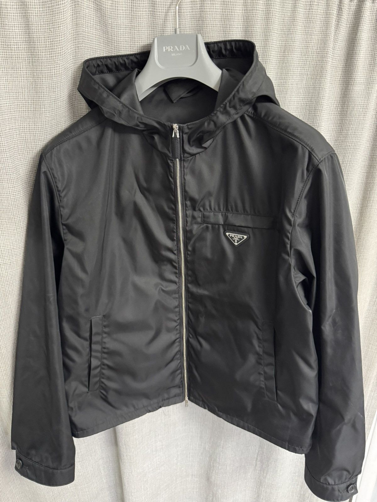 Prada PRADA nylon jacket pls study all photos and description well Size US M / EU 48-50 / 2 - 1 Thumbnail