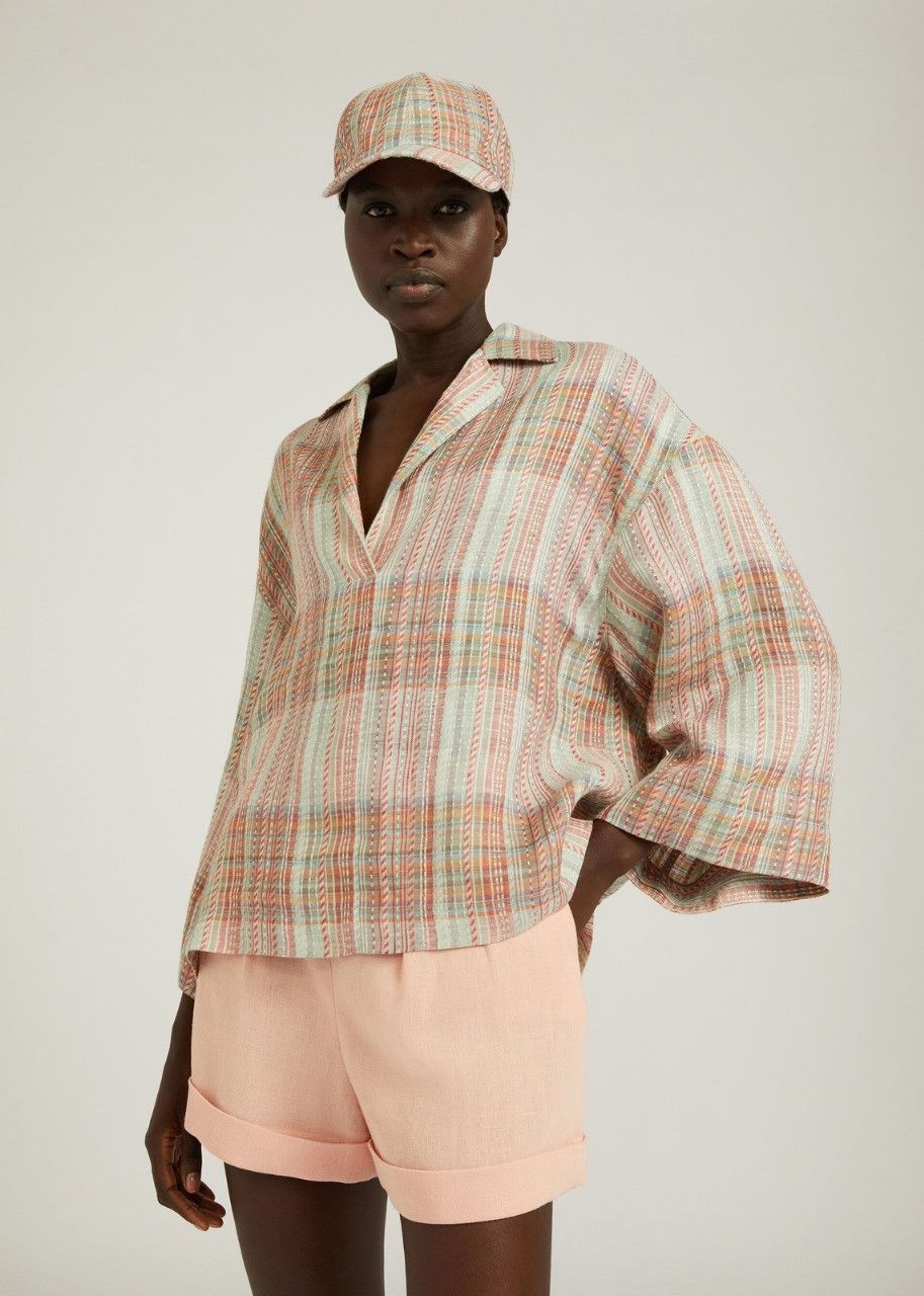 Loro Piana o1srvl11e0524 Shirt in Multicolor Size XL / US 12-14 / IT 48-50 - 2 Thumbnail