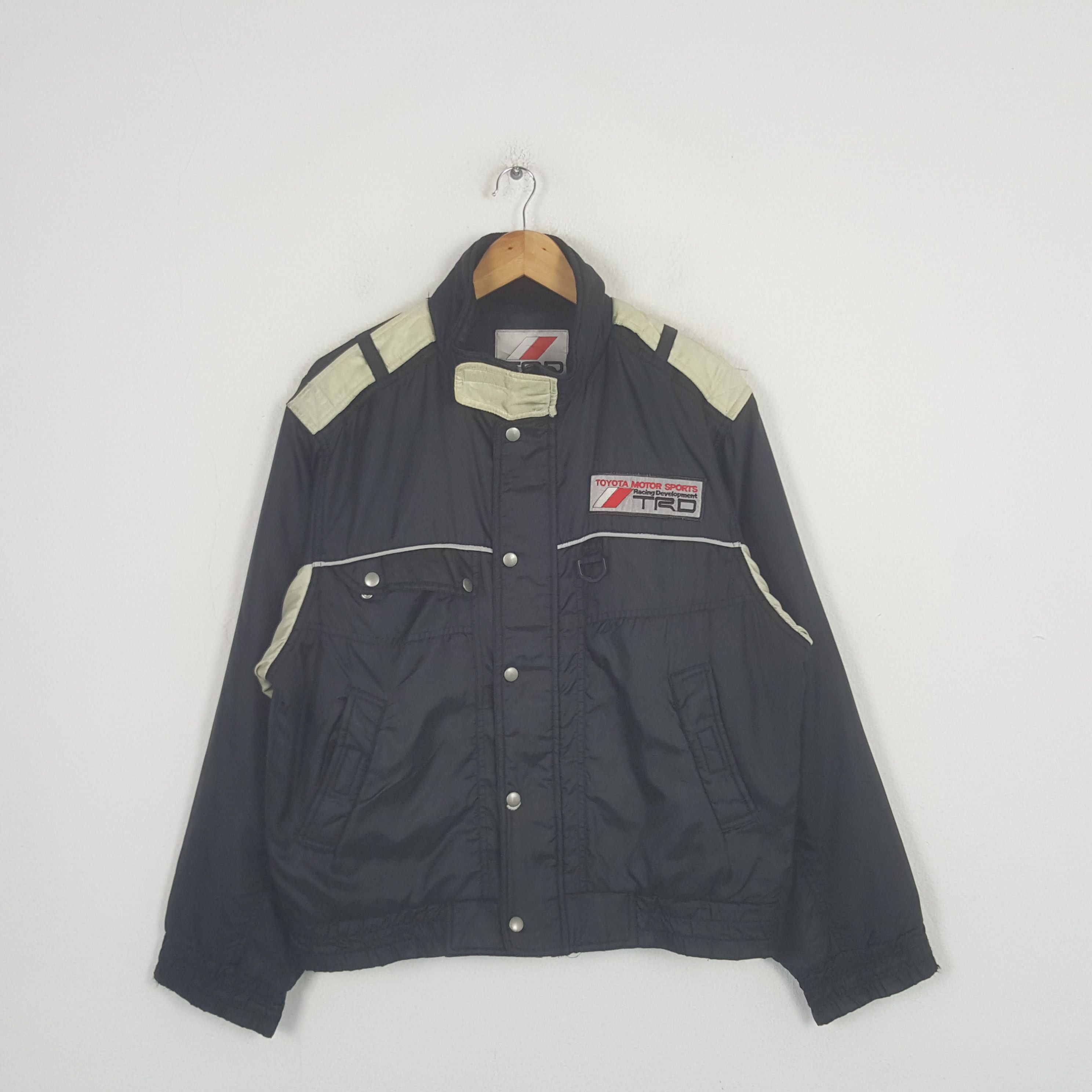 Japanese Brand Vintage TRD Toyota Motorsports Racing Team Jacket C300N17 Size US L / EU 52-54 / 3 - 3 Thumbnail