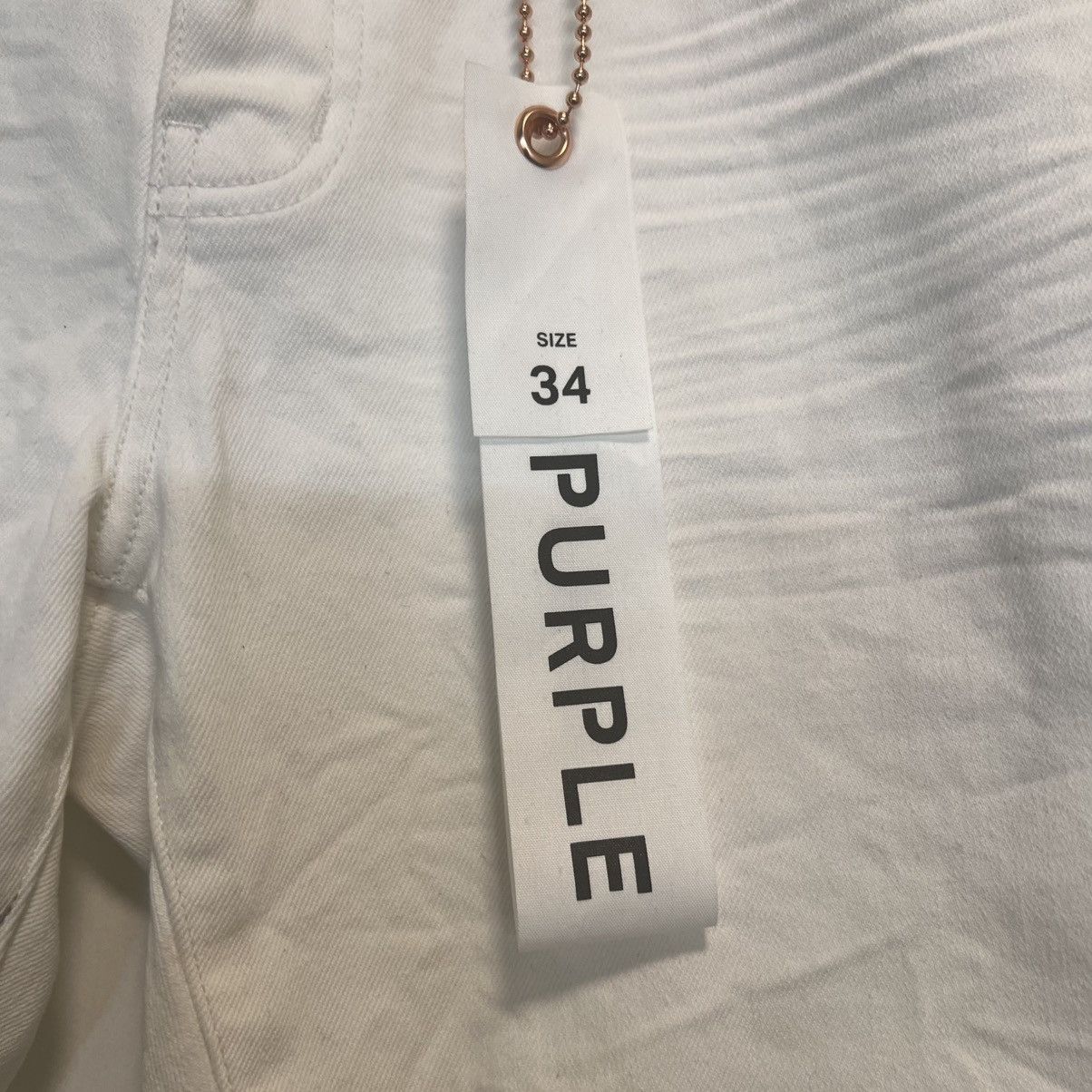 Purple Brand Purple Brand Jeans White Size US 34 / EU 50 - 6 Thumbnail