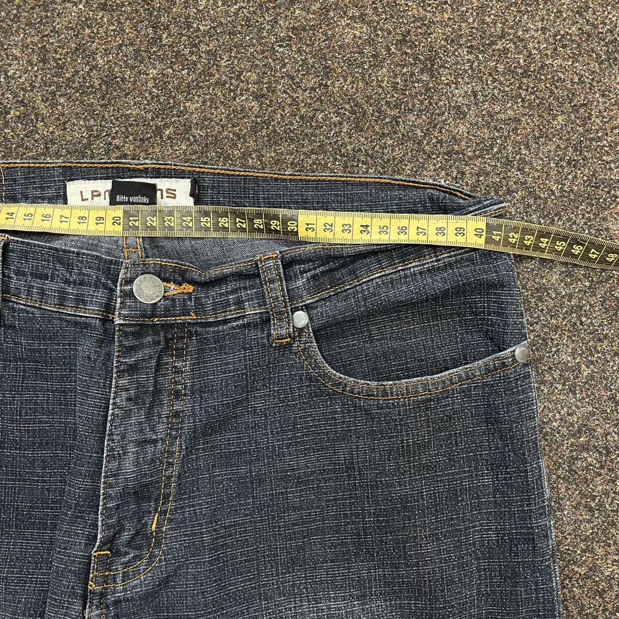 Vintage Vintage Y2K Faded Flared Denim Jeans 90s Baggy Wide Leg M Size 32" / US 10 / IT 46 - 6 Thumbnail
