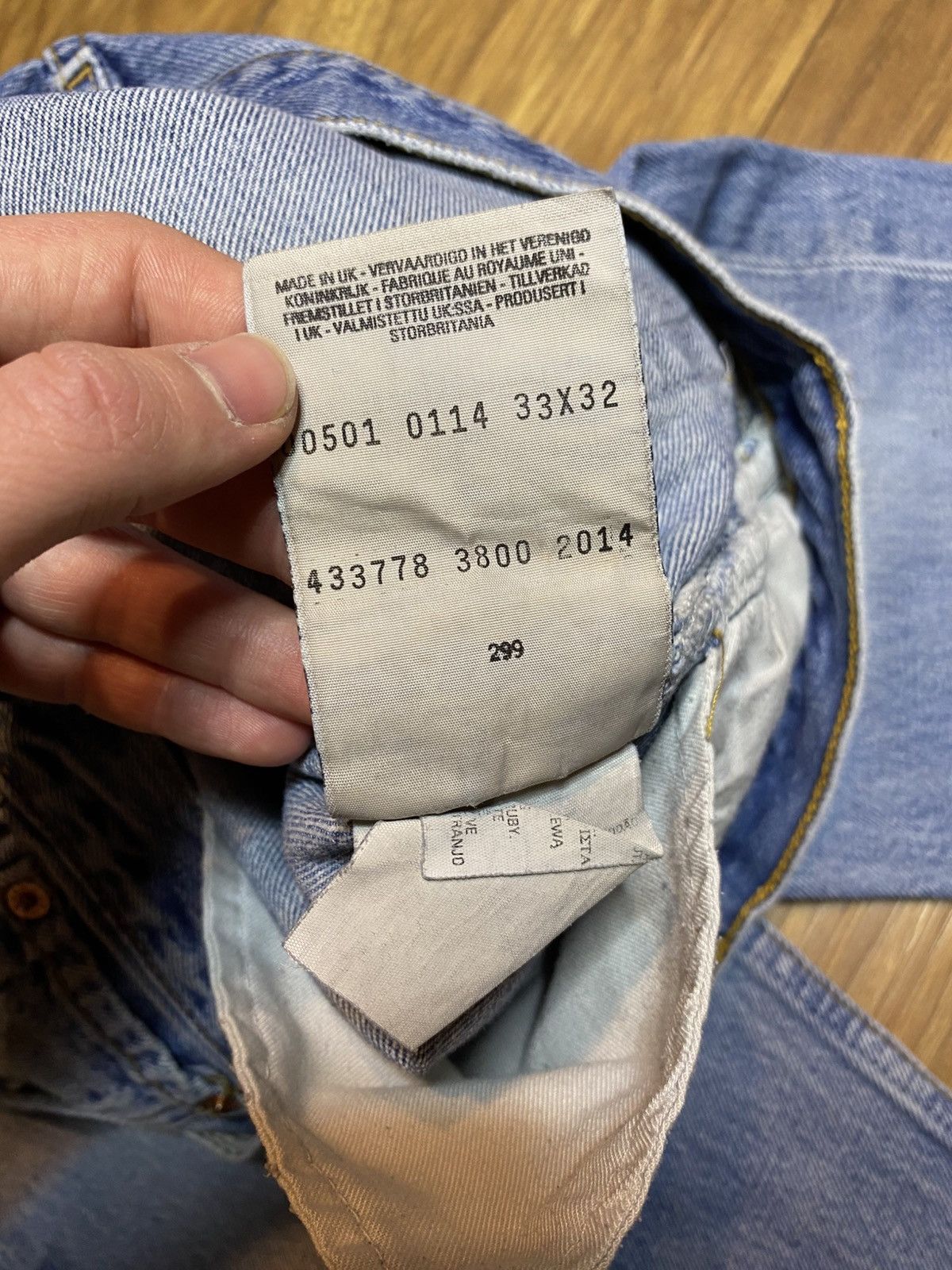 Levi's Levi’s 501 Vintage Denim Pants Y2k Swag Hype Size US 33 - 10 Thumbnail