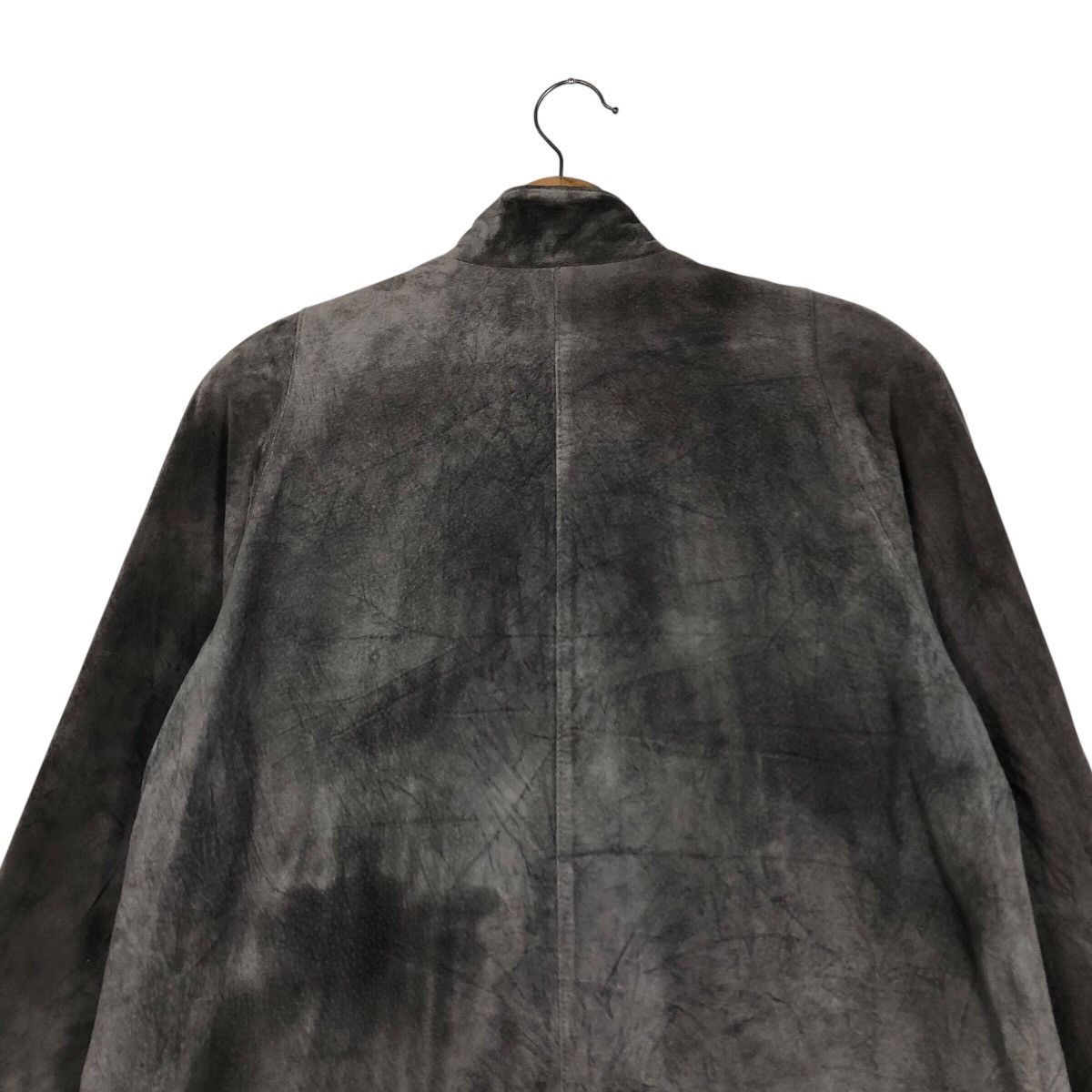 Japanese Brand Vintage Shearling Leather Jacket Unknown Brand Issey Miyake Size US M / EU 48-50 / 2 - 10 Thumbnail