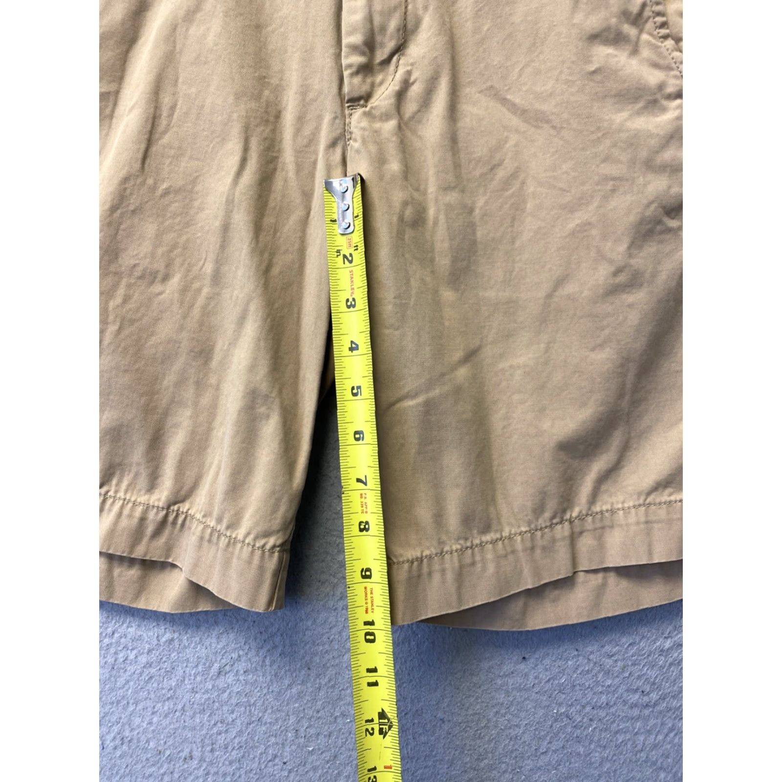 Gap VINTAGE Gap Men’s Shorts Casual Cotton Flat Front 31 Waist 9" Inseam Brown Size US 31 - 5 Thumbnail
