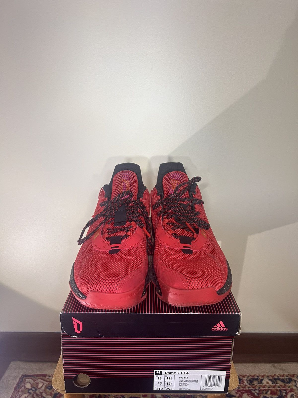 Adidas Adidas Dame 7 Basketball Shoes Size US 13 / EU 46 - 2 Thumbnail