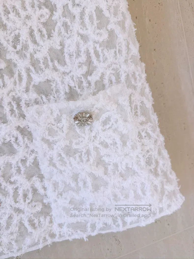 Chanel Chanel 23C Early Spring Vacation Double C Embroidered Lace Size XXS / US 00 / IT 34 - 4 Thumbnail