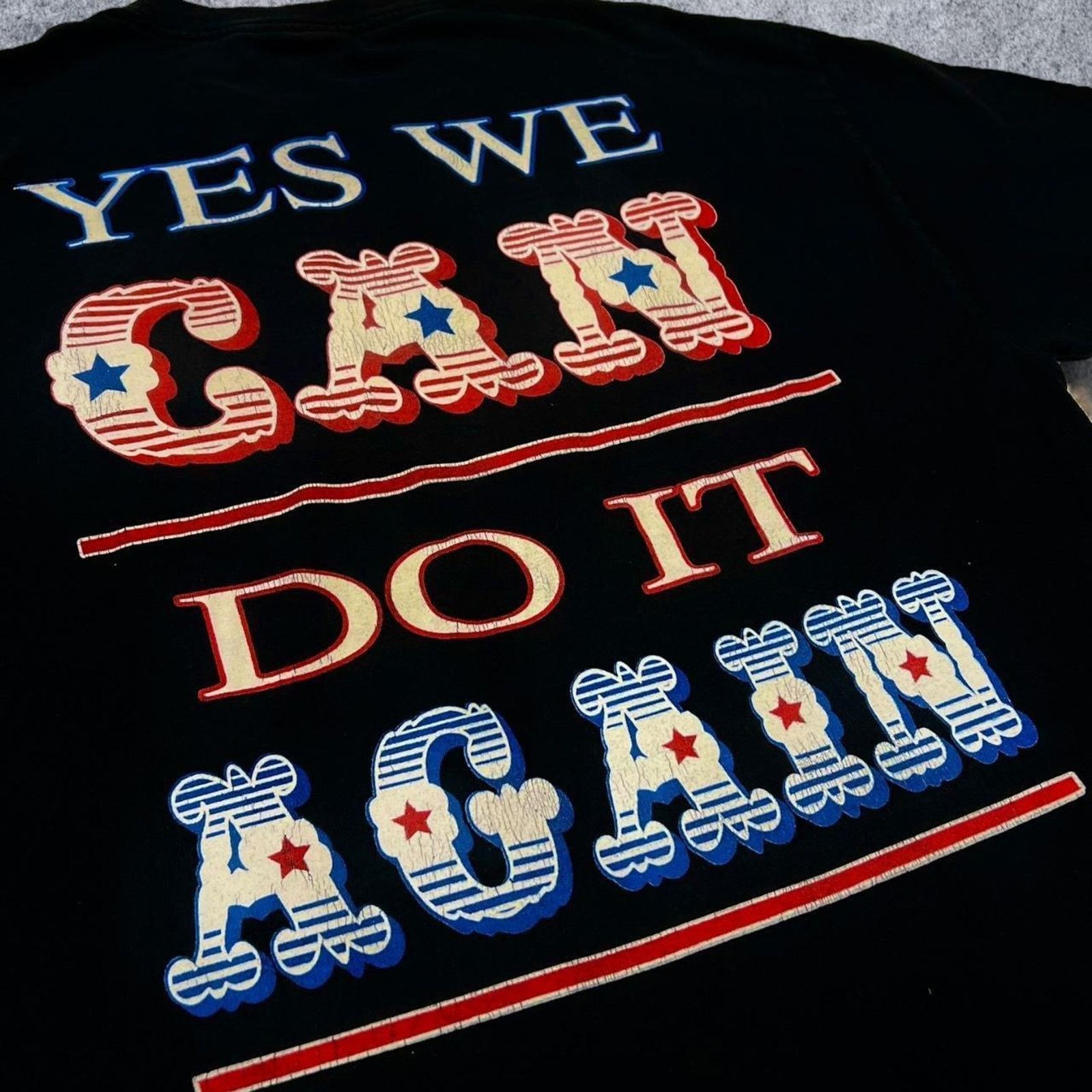 Other Barack Obama Re-elect President 2012 Black T-Shirt Size US L / EU 52-54 / 3 - 4 Thumbnail