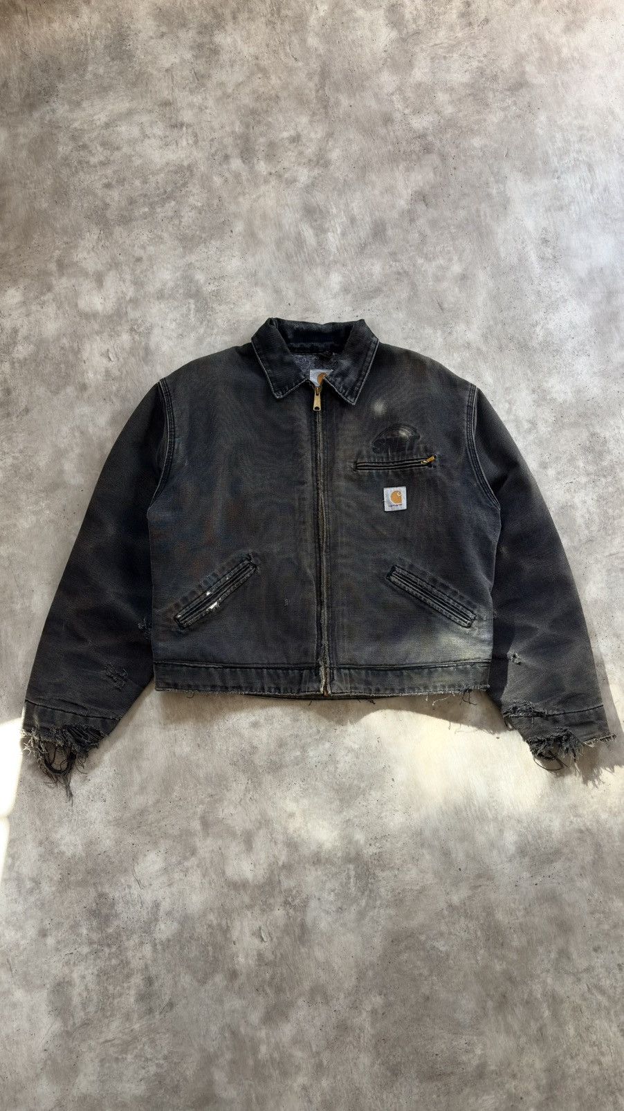 Carhartt Carhartt Detroit 90s Big Logo RARE faded n’ distressed Size US M / EU 48-50 / 2 - 13 Thumbnail