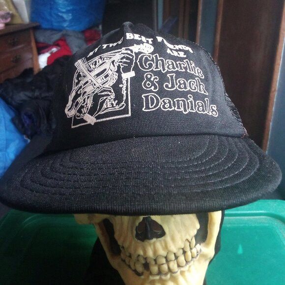 Vintage Vintage Charlie & Jack Danials Two Best Friends Trucker Hat Size ONE SIZE - 1 Thumbnail