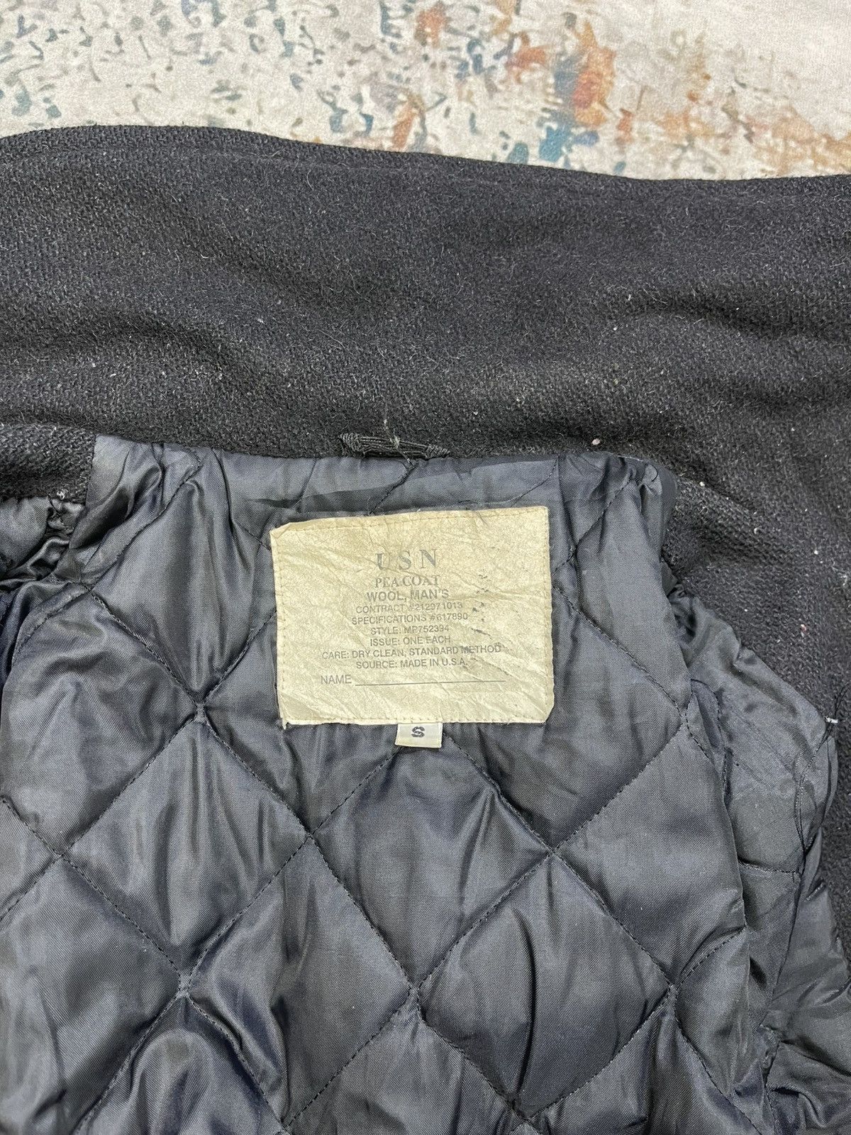Vintage Vintage USN Navy Issue Peacoat Size US S / EU 44-46 / 1 - 13 Thumbnail