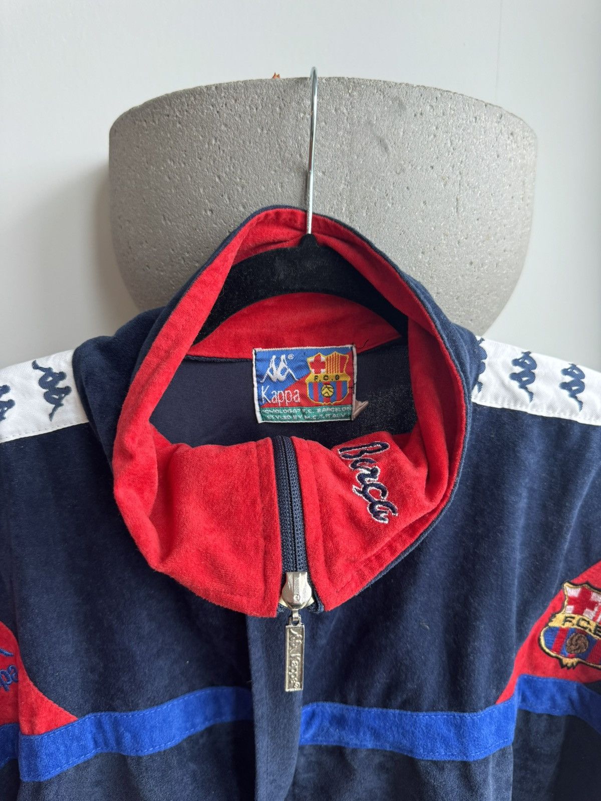 Kappa Kappa Barcelona FC vintage track jacket 1990s Size US M / EU 48-50 / 2 - 4 Thumbnail