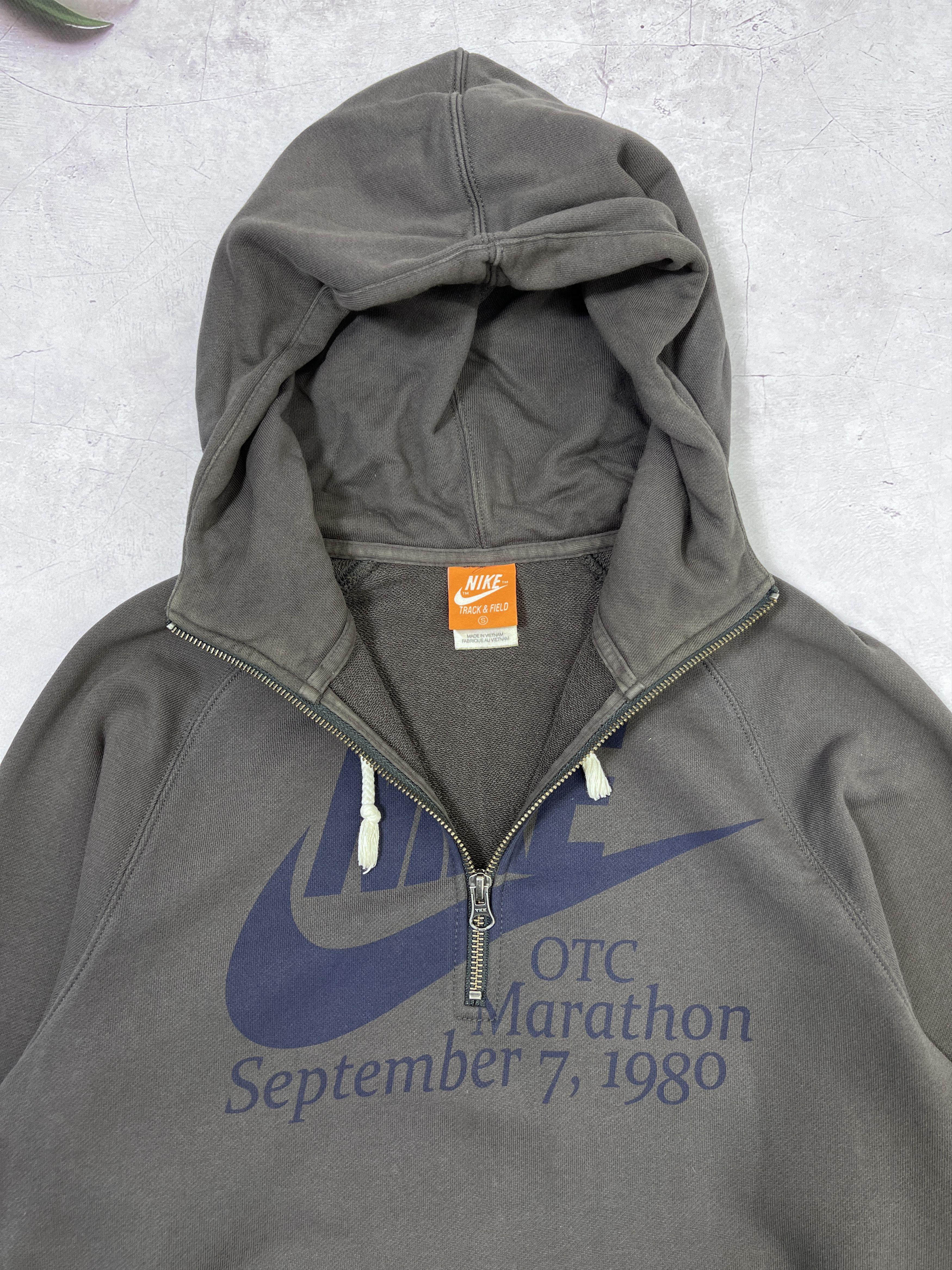 Nike × Vintage Y2K Nike Hoodie OTC Marthon 1980 Re-Edition Size US S / EU 44-46 / 1 - 5 Thumbnail