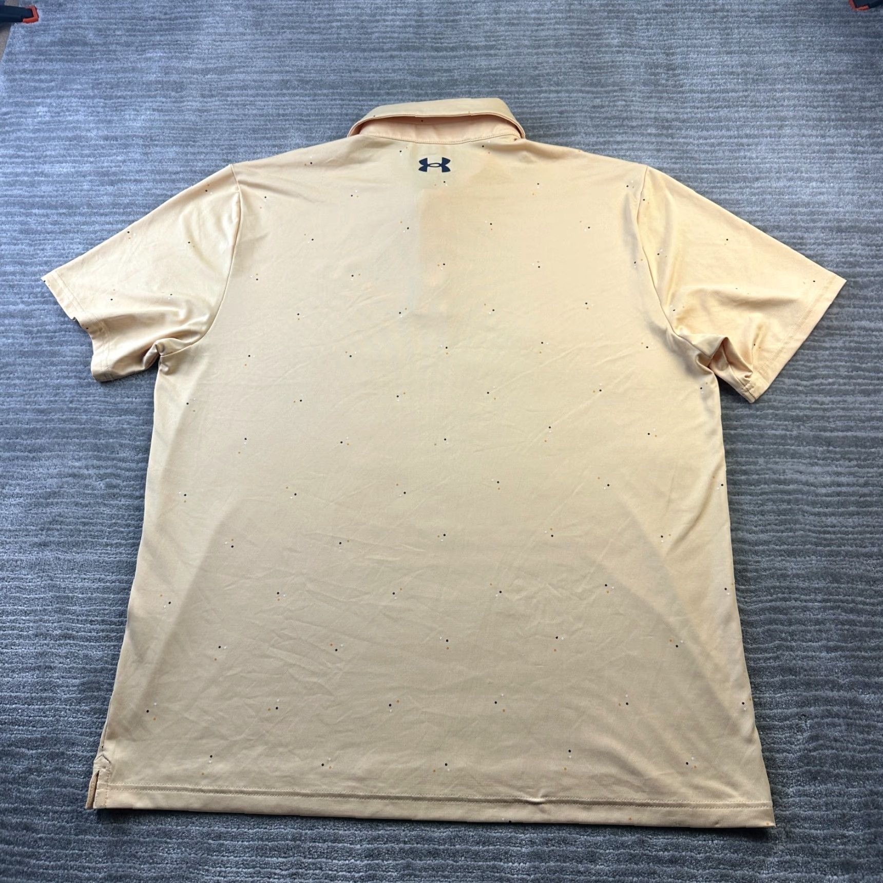 Under Armour Under Armour Polo Shirt Mens XL Yellow Golf All Over Print Playoff Shirt Size US XL / EU 56 / 4 - 3 Thumbnail