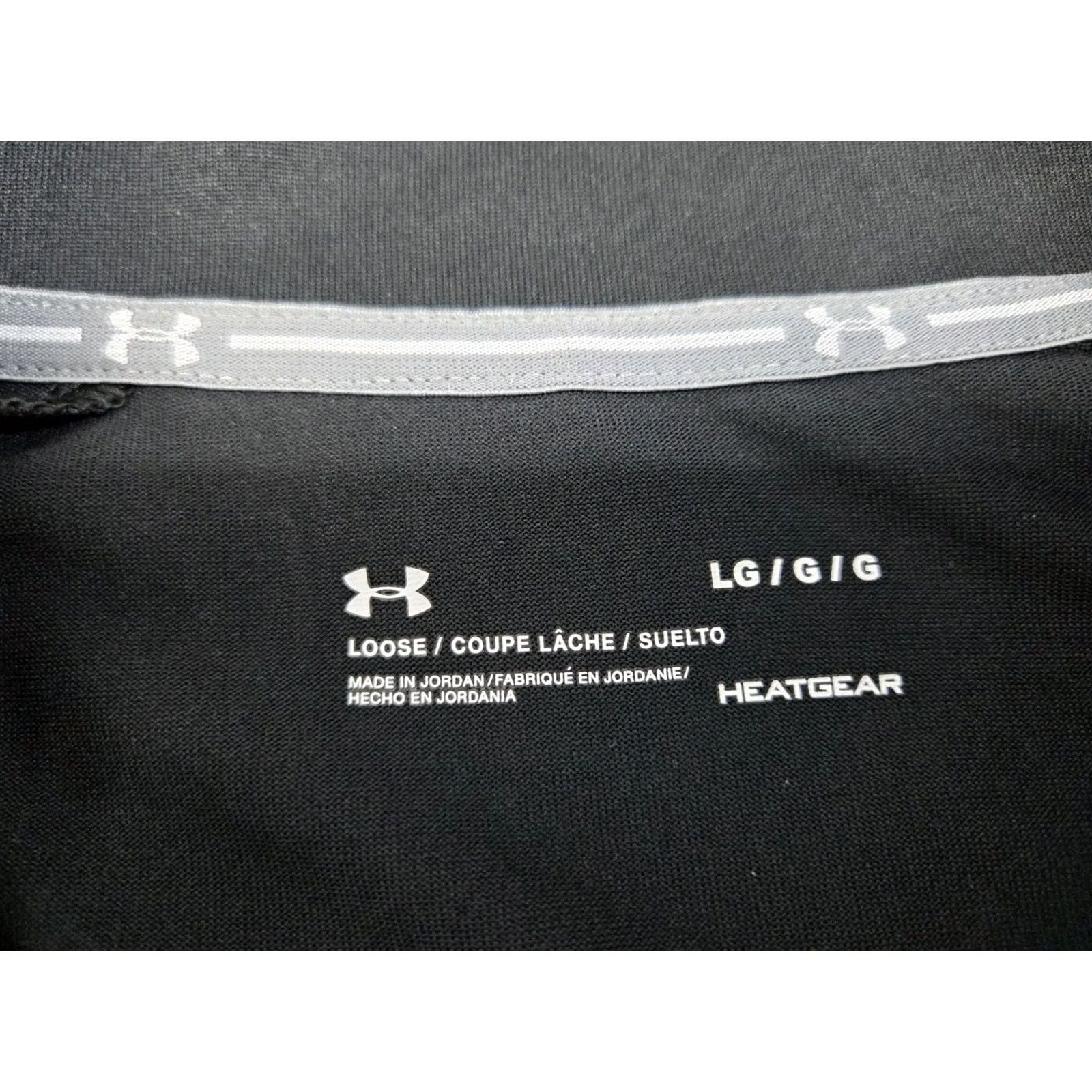 Under Armour Under Armour HeatGear Texas Tech Men's Short Sleeve 1/4 Zip Shirt L Black Size US L / EU 52-54 / 3 - 4 Thumbnail