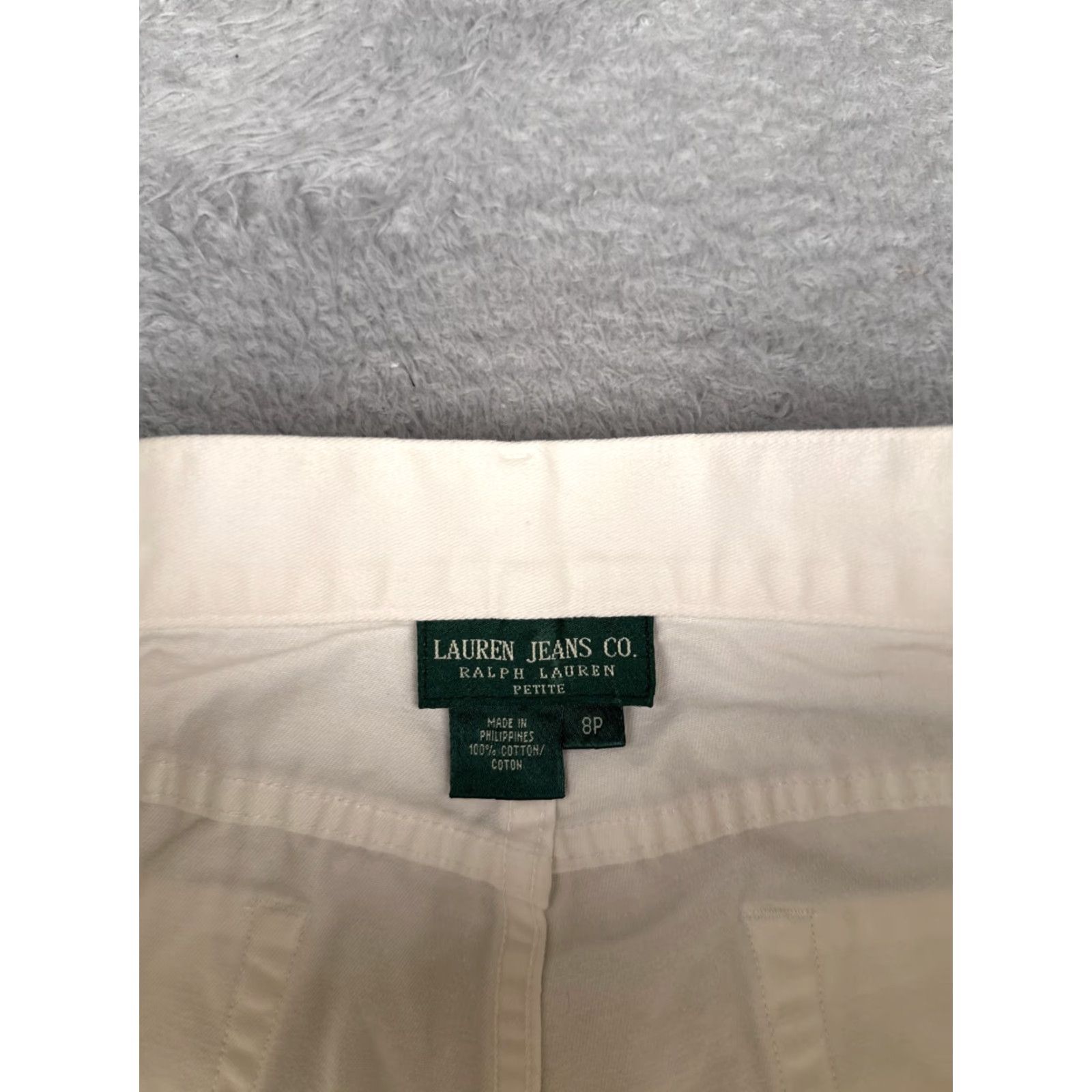 Ralph Lauren Lauren Ralph Lauren Jeans Women 8P White Denim Capri Crop 28 Size 30" / US 8 / IT 44 - 6 Thumbnail