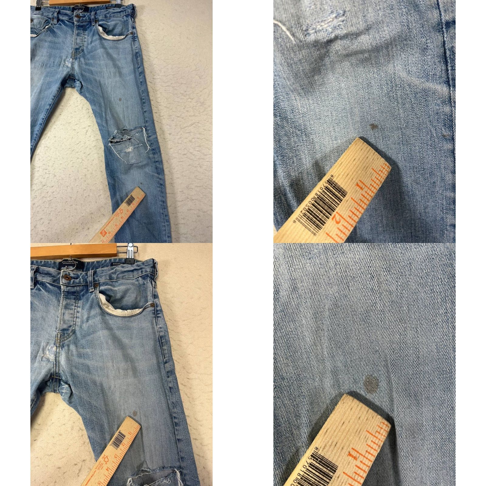 Scotch & Soda Scotch & Soda Jeans Men Distressed 32x32 Blue Regular Straight Pockets Vintage? No See Pics Size US 32 / EU 48 - 9 Thumbnail