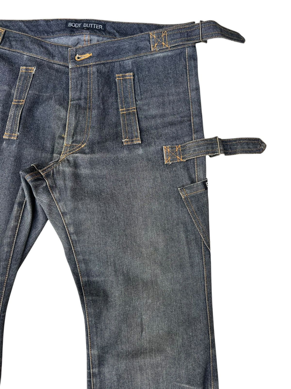 Vintage Vintage Body Butter Japan Fade Denim Bondage Bootcut Jeans Size US 33 - 11 Thumbnail