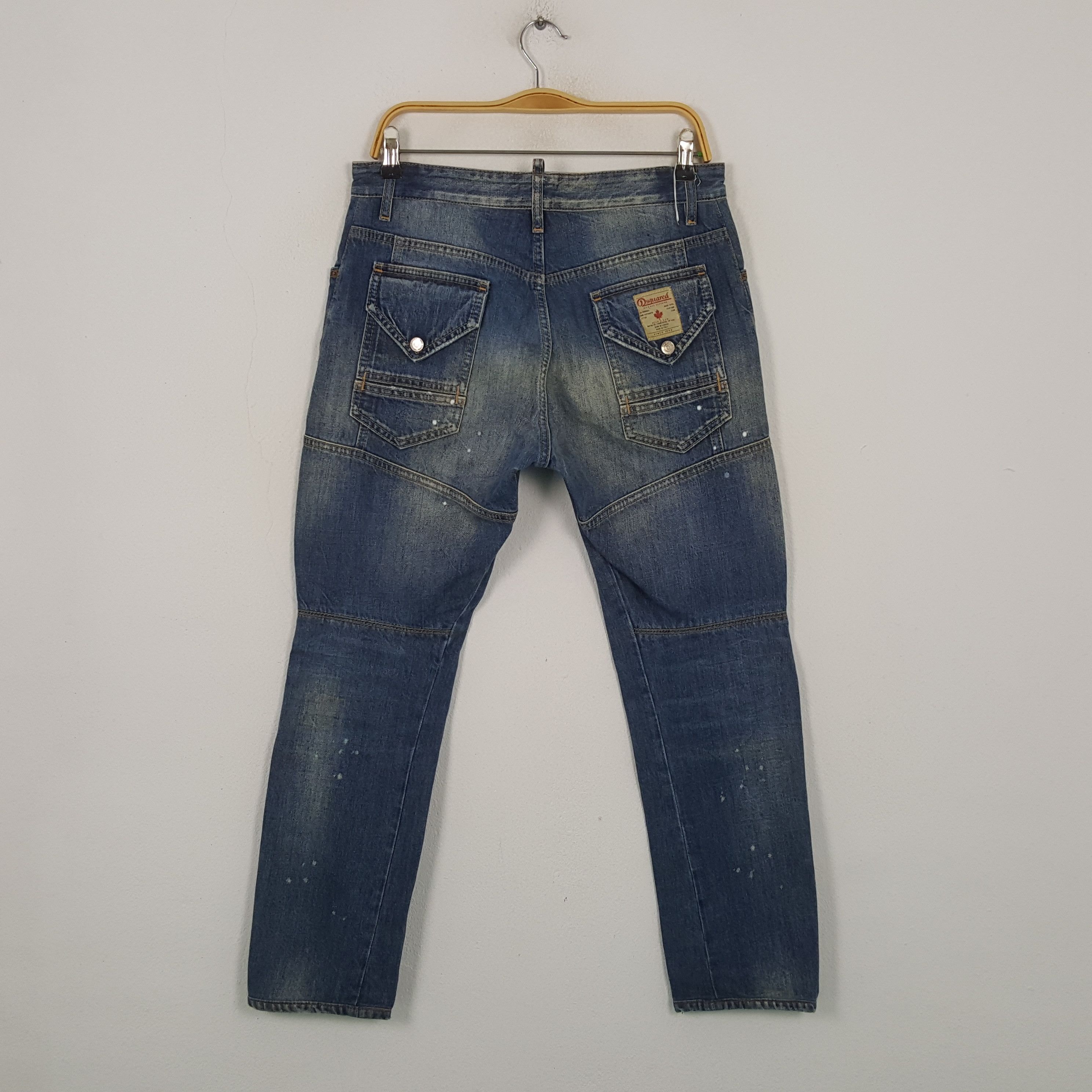 Vintage Dsquared2 Italian Brand Distressed Jeans RR10