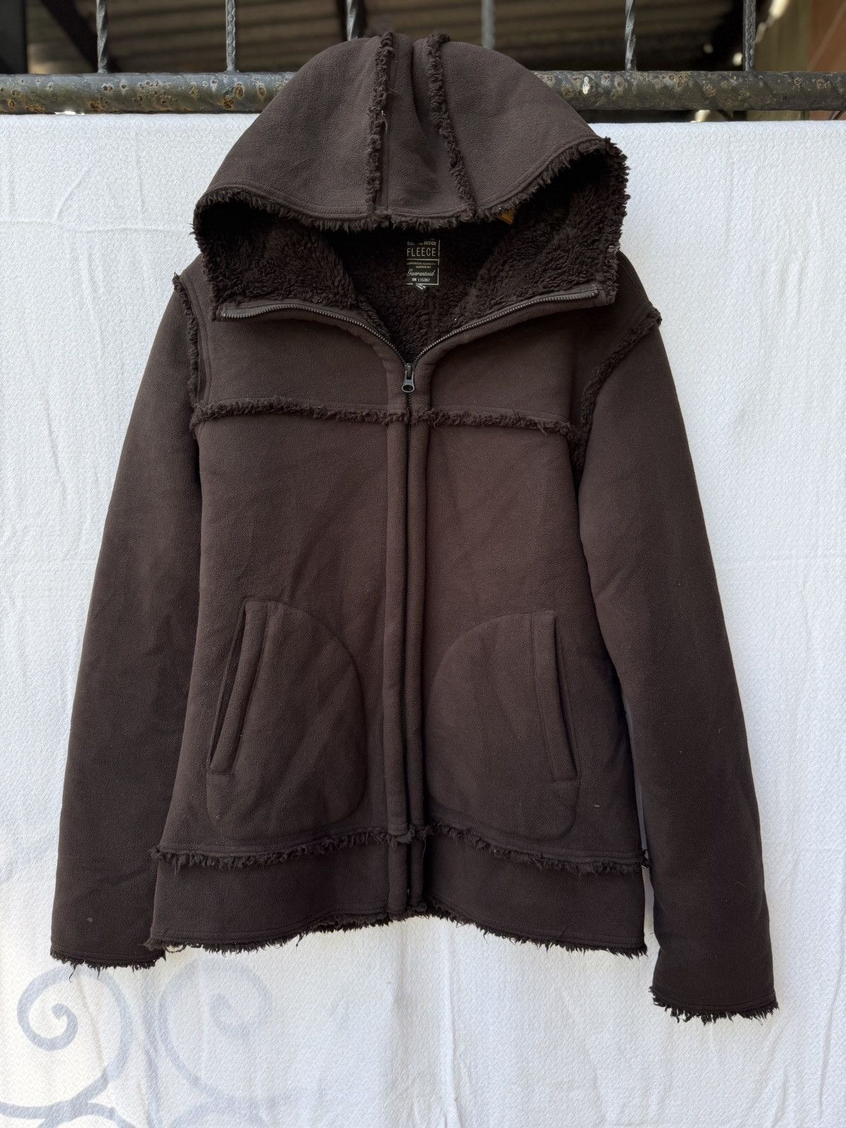 Fleece Hoodie Winter Coats Uniqlo Styled