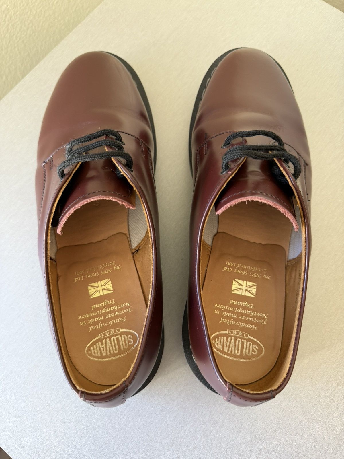 Solovair Gibson Shoe Oxblood Size US 10 / EU 43 - 5 Thumbnail