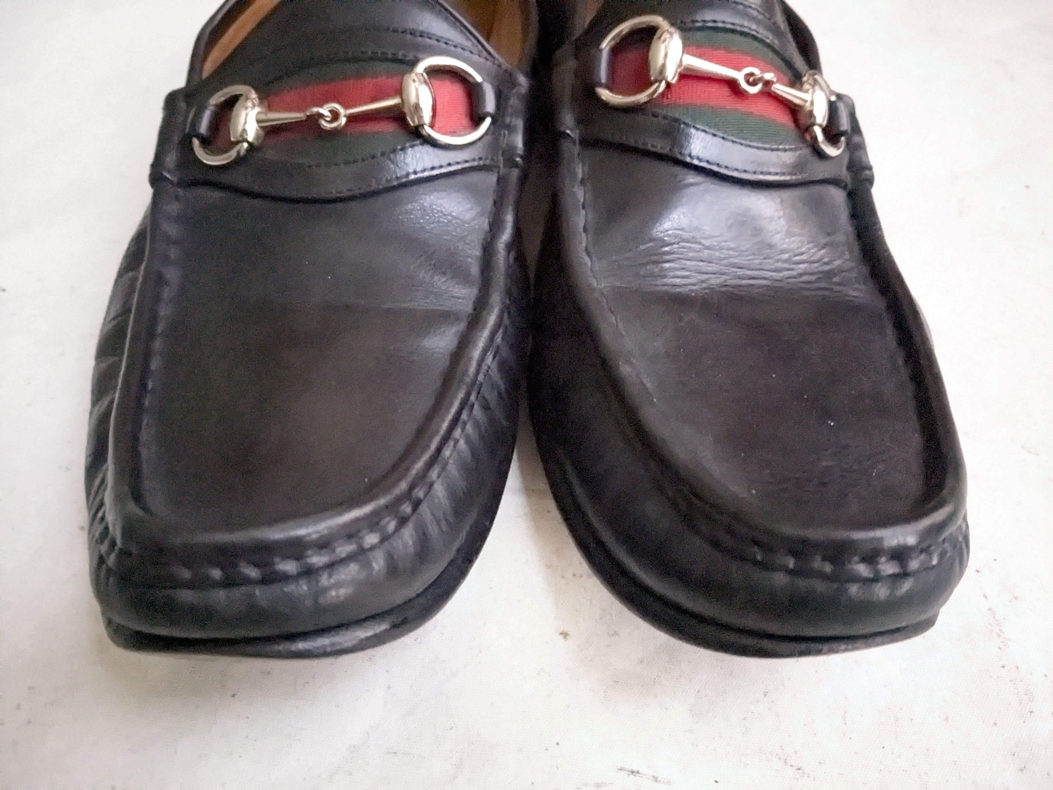 Gucci Gucci Horsebit Loafers Black Leather 11.5 D Size US 11.5 / EU 44-45 - 4 Thumbnail