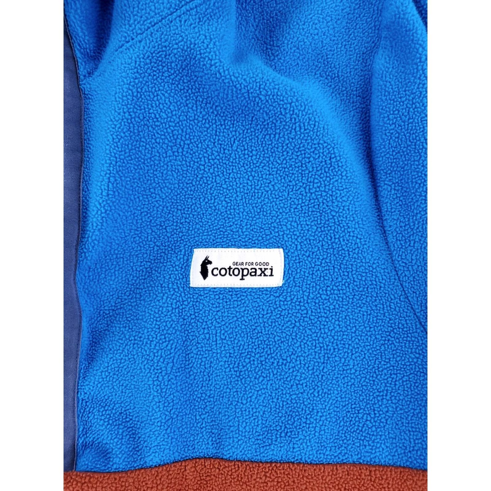 Cotopaxi Cotopaxi 1/4 Zip Fleece Pullover Shirt Long Sleeve Mens S Multicolor Blue Orange Shirt Size US S / EU 44-46 / 1 - 2 Thumbnail