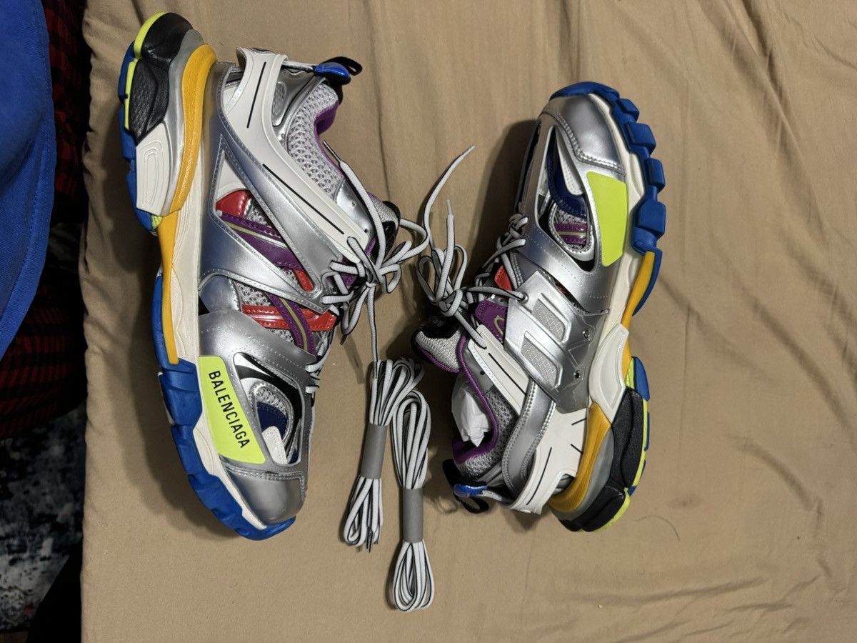 Balenciaga Balenciaga Track Sneaker 'Metallic Multi' Size US 10.5 / EU 43-44 - 1 Thumbnail