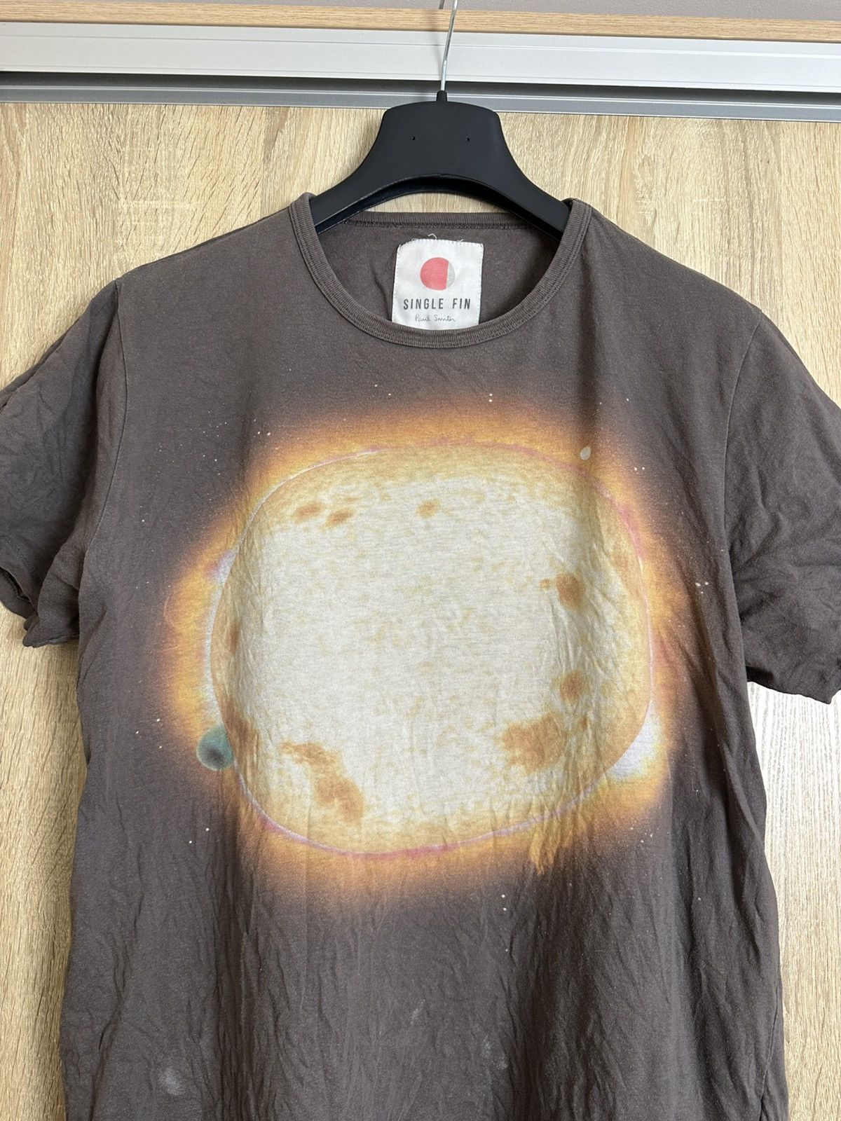 Paul Smith 🔥 Paul Smith Single Fin Japan Sun Space Art Y2K T Shirt Rare Size US XL / EU 56 / 4 - 2 Thumbnail