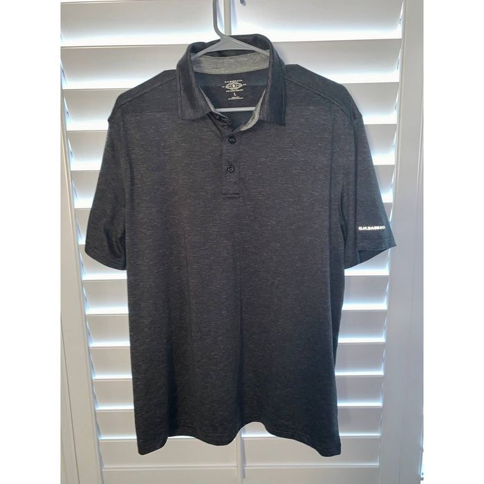 G.H. Bass & Co. GH Bass Dark Grey Polo Shirt Size Large Grailed