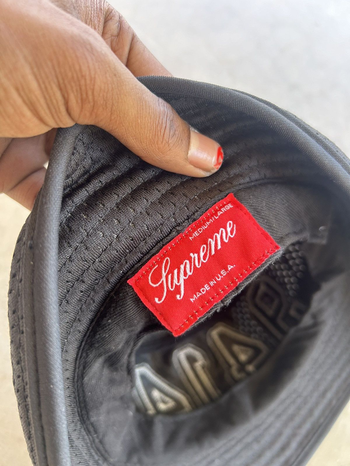 Supreme Mesh Bucket Hat 20th Anniversary 9414