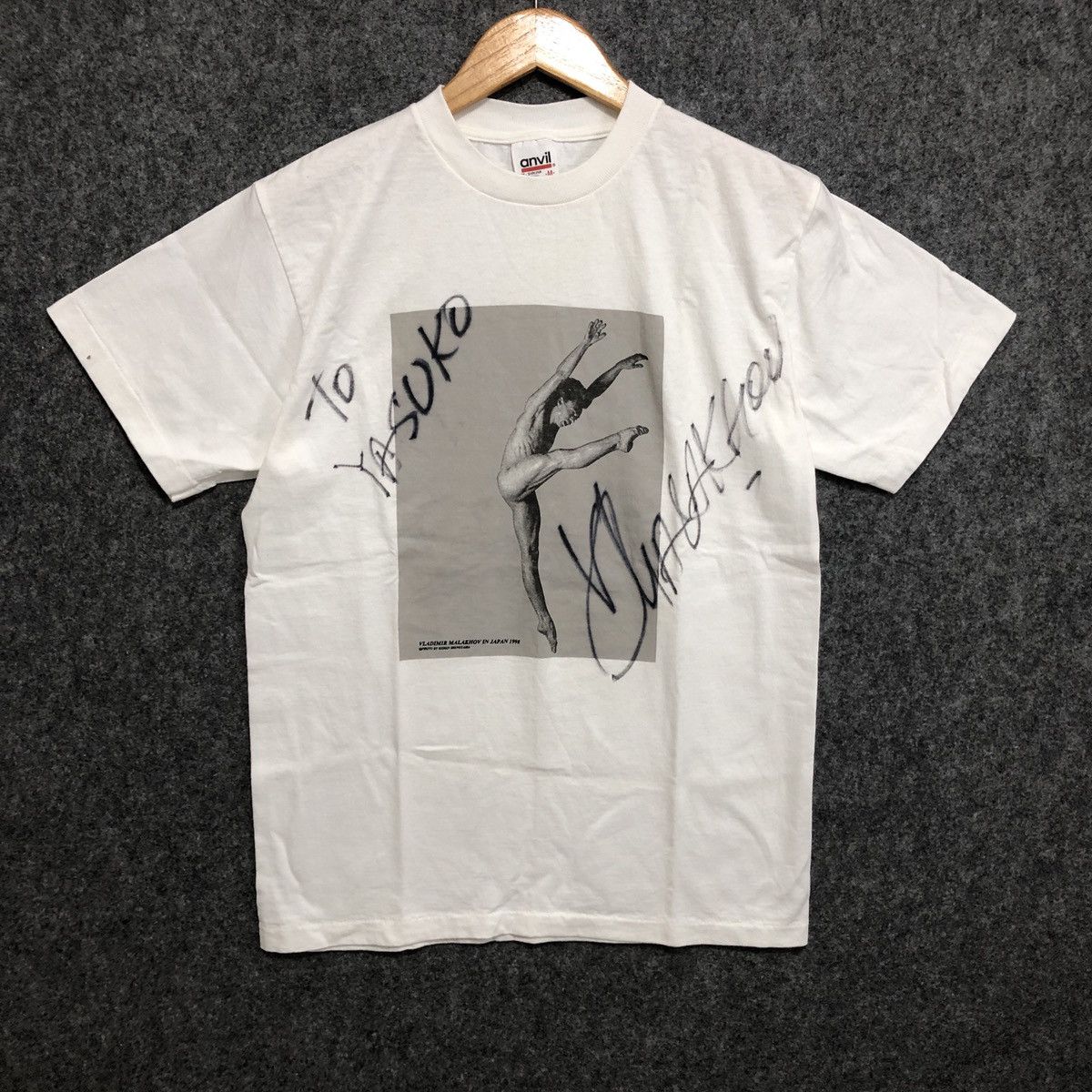 Vintage Vintage Vladimir Malakhov in Japan 1998 T-Shirt Size US M / EU 48-50 / 2 - 1 Thumbnail