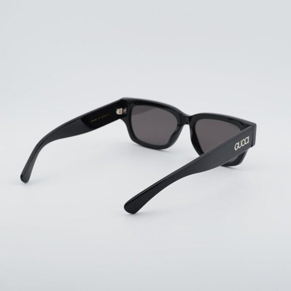 Gucci Gucci GG1794S 001 Sunglasses Black Square Frame, Grey Lenses Size ONE SIZE - 7 Thumbnail