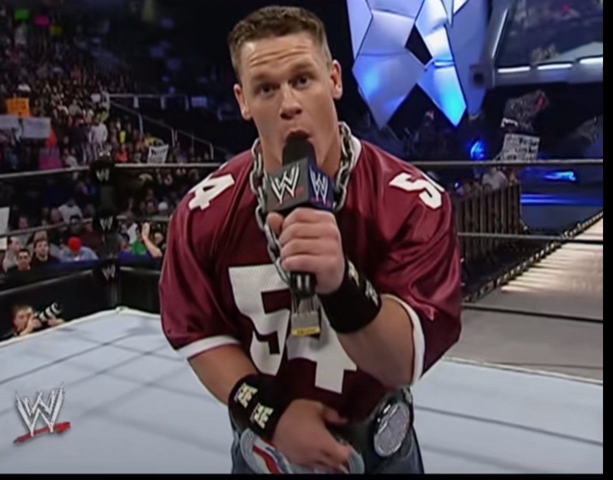 WWE Rare 2004 JOHN CENA dr of thuganomics era Size US M / EU 48-50 / 2 - 5 Thumbnail