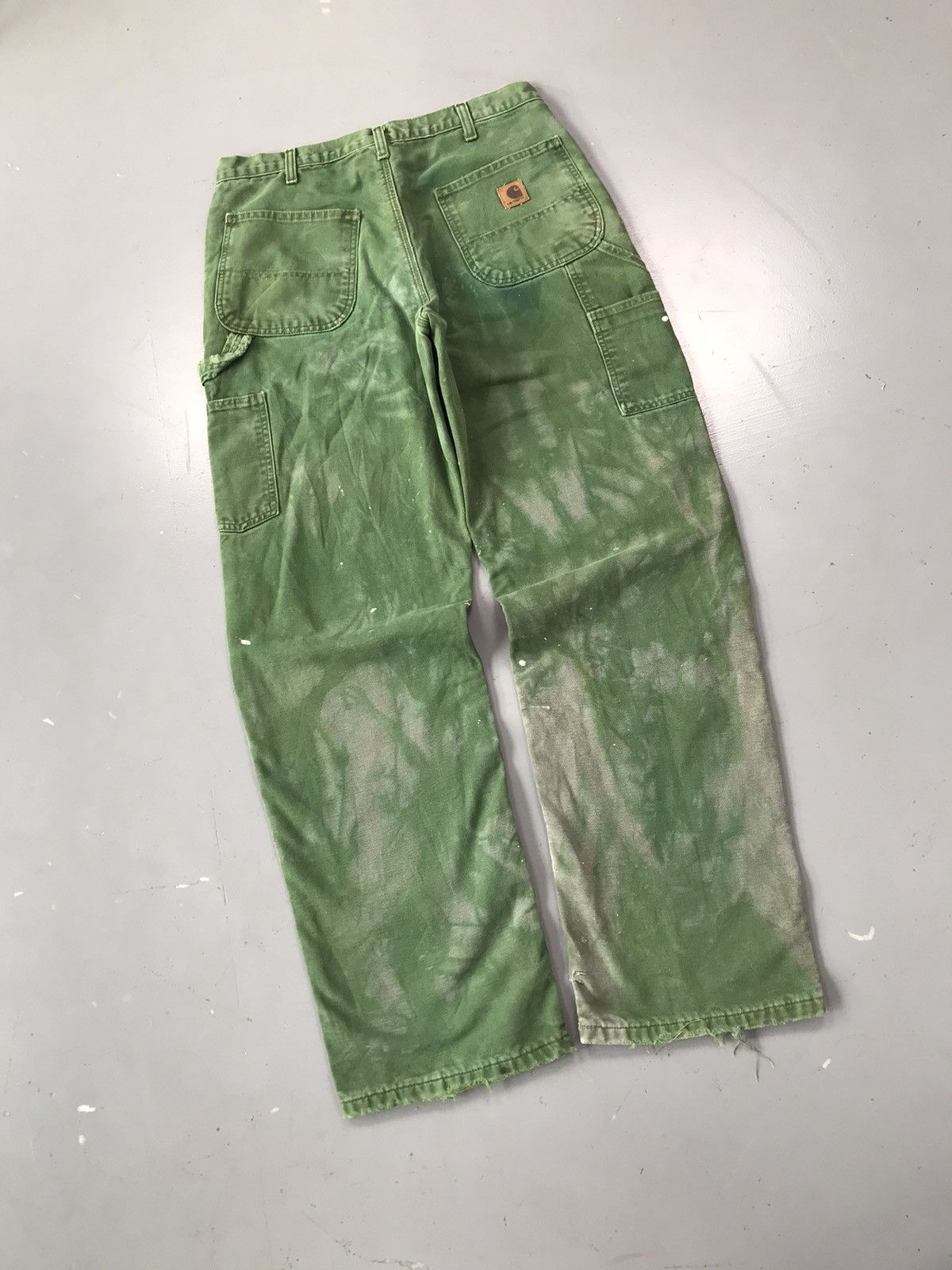 Carhartt × Vintage Vintage Carhartt B111 MOS blanket line carpenter denim Size US 33 - 9 Thumbnail
