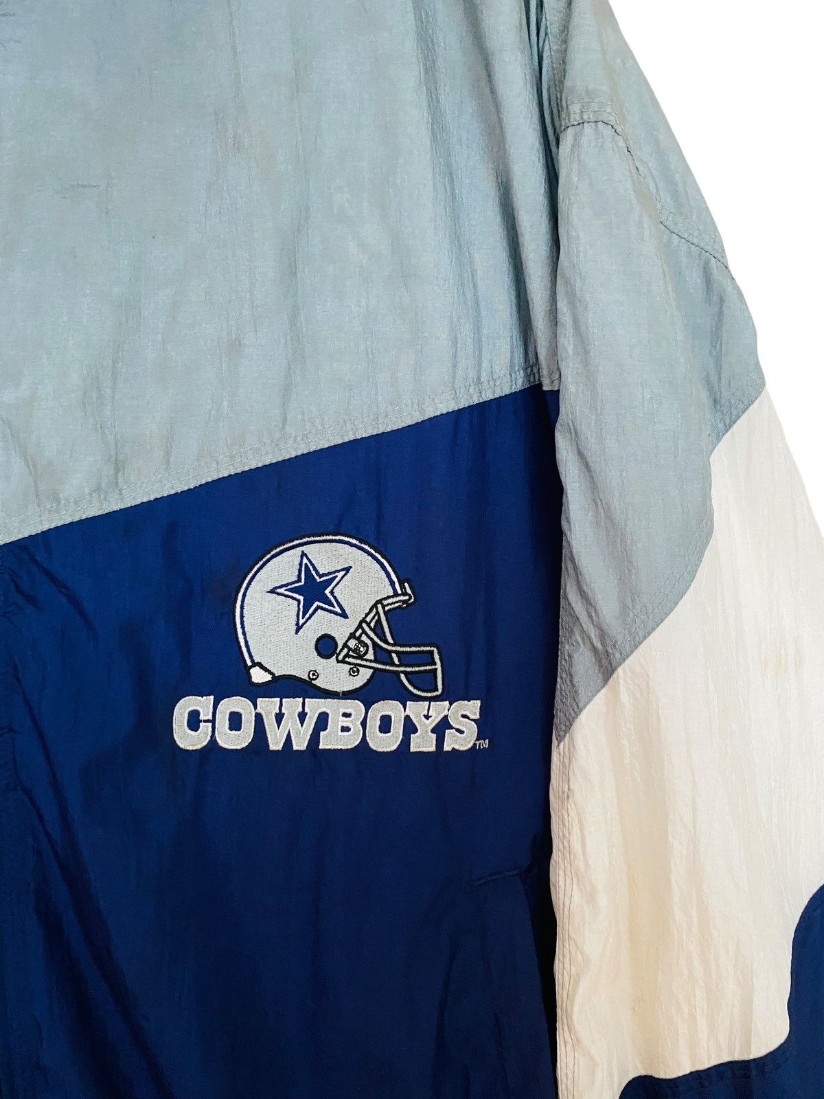 NFL × Vintage Vintage Brand NFL Cowboys Oversized Jacket 1990s Size US XL / EU 56 / 4 - 6 Thumbnail