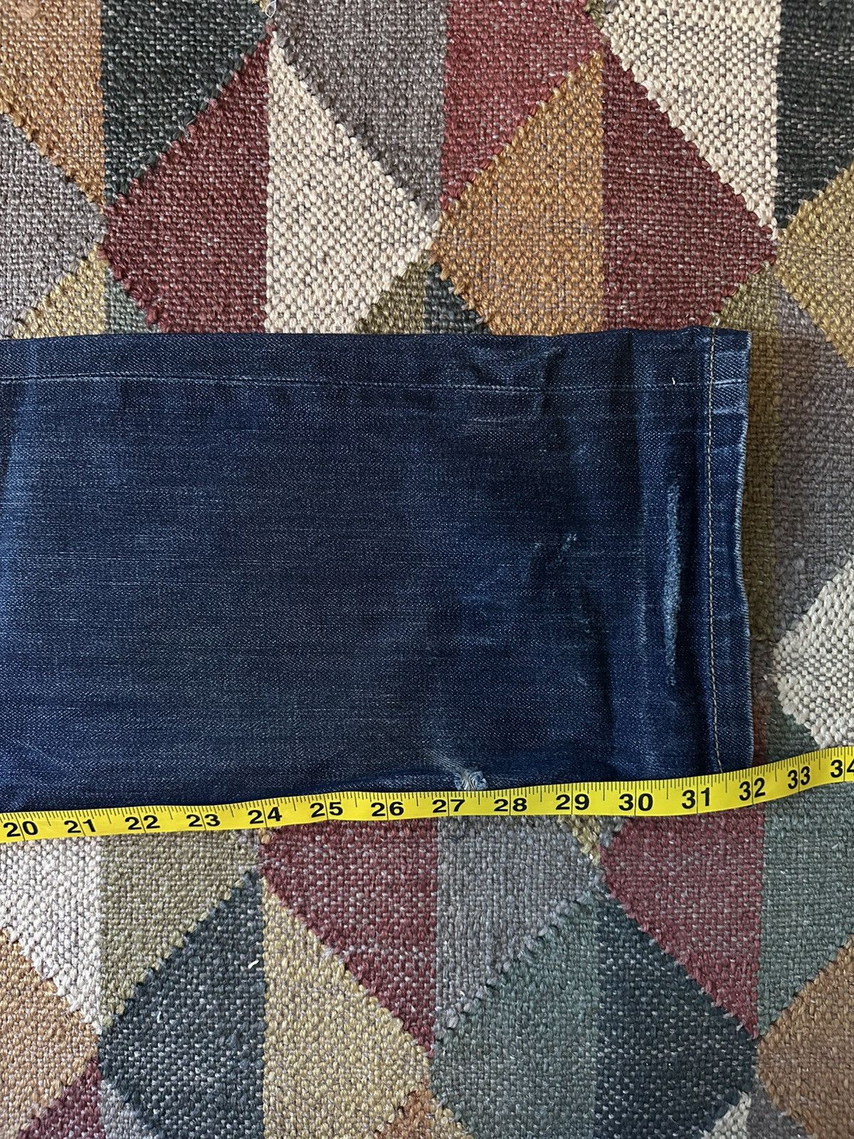 Billabong Vintage Billabong Raw/Selvedge Denim Size US 31 - 6 Thumbnail