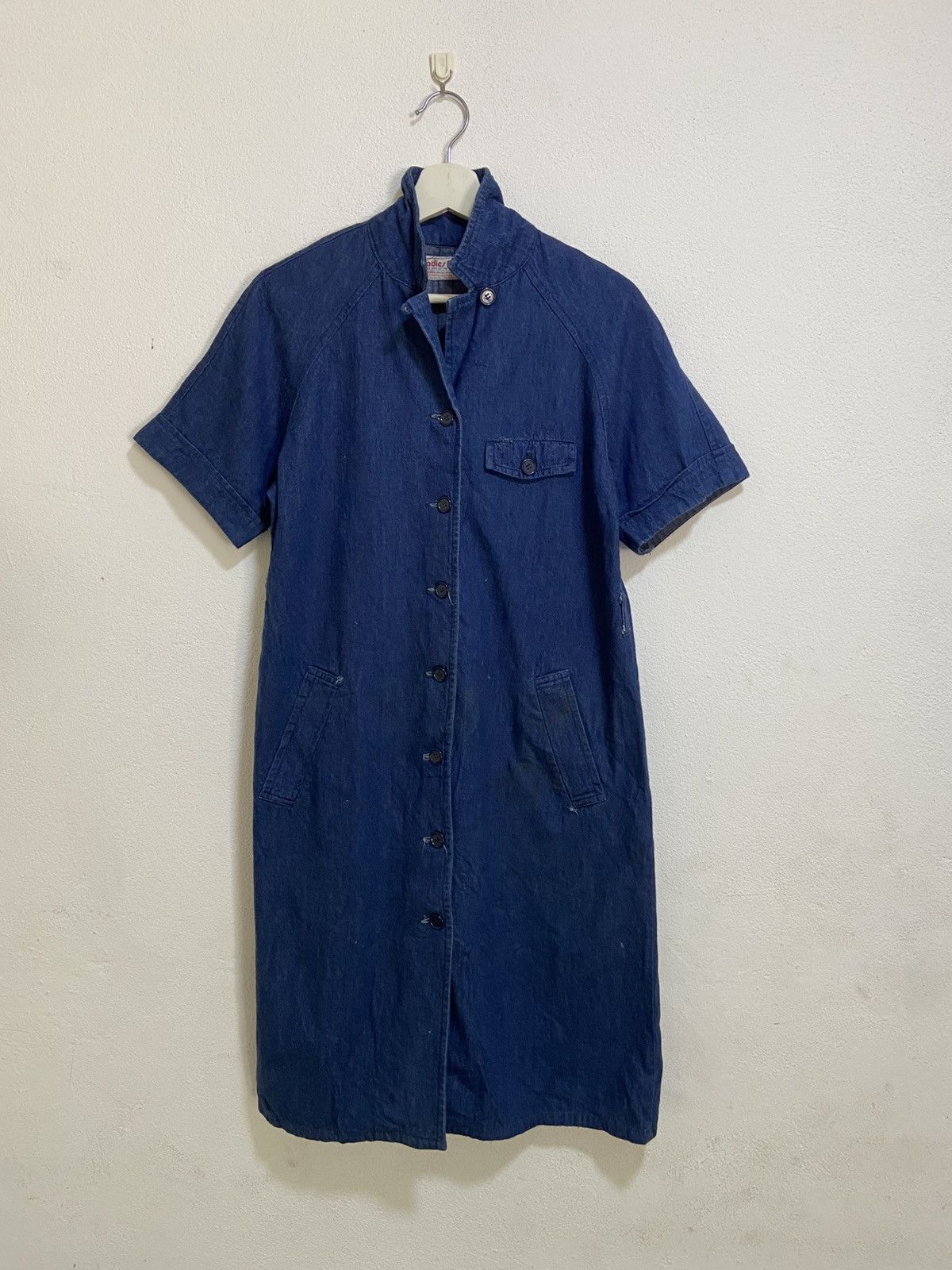 Edwin × Vintage Vintage Edwin womenswear boho rugged denim dress Size S / US 4 / IT 40 - 1 Thumbnail