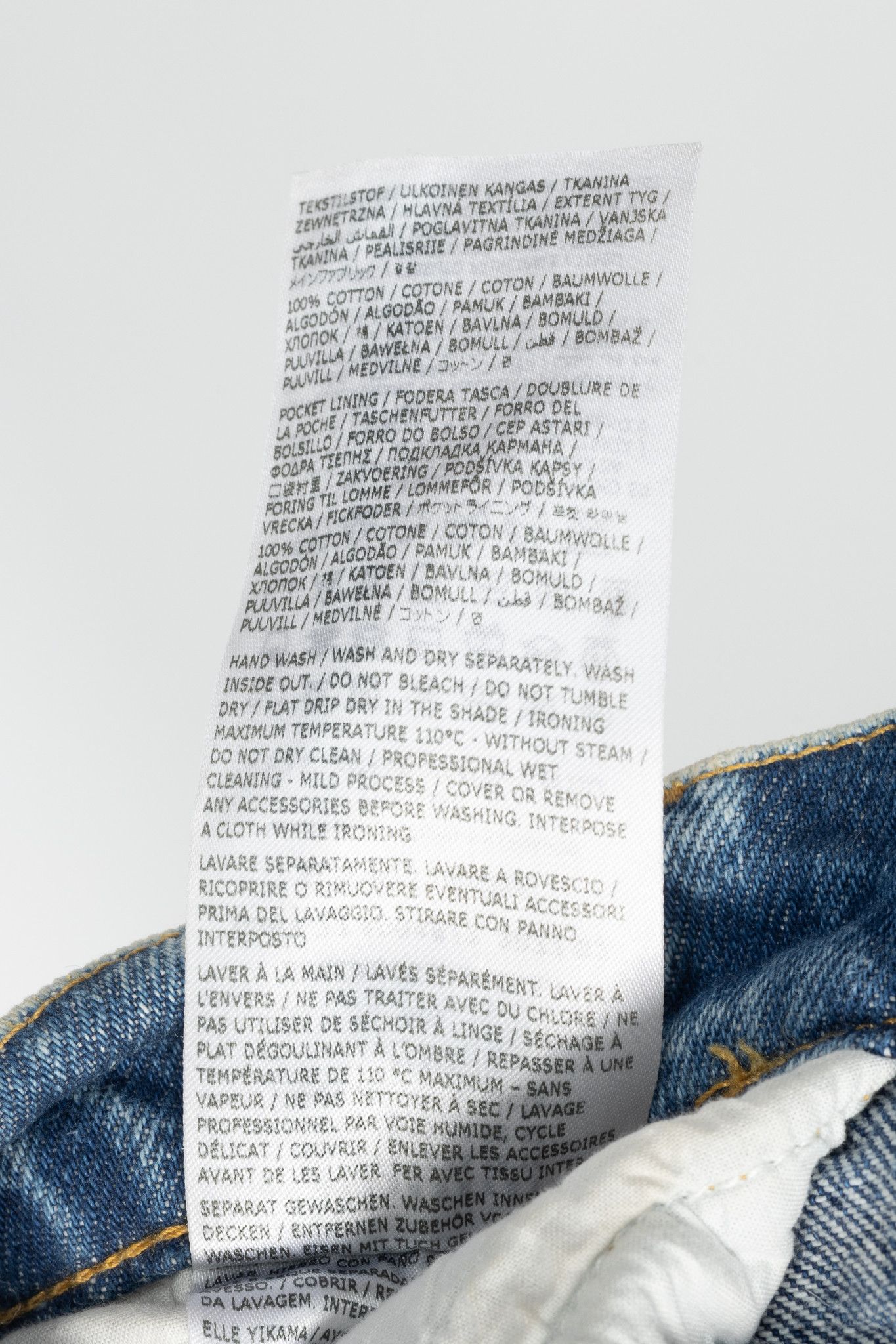 Maison Margiela Maison Margiela Blue Cotton Slit Jeans Size 27" / US 4 / IT 40 - 11 Thumbnail