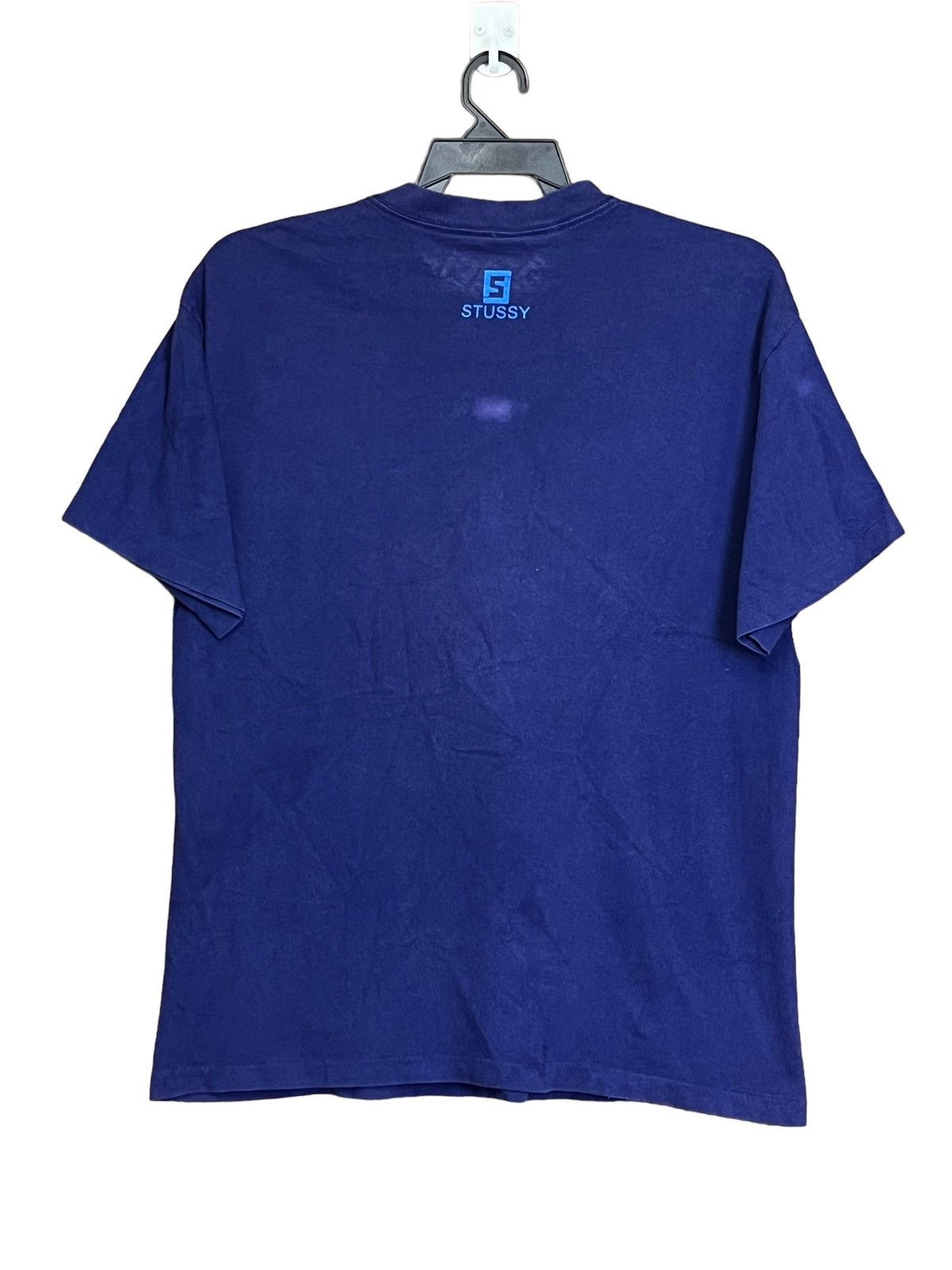 Stussy SUNFADED💥VINTAGE Y2K STUSSY FULL PRINT FADED TEE SHIRT Size US L / EU 52-54 / 3 - 2 Thumbnail
