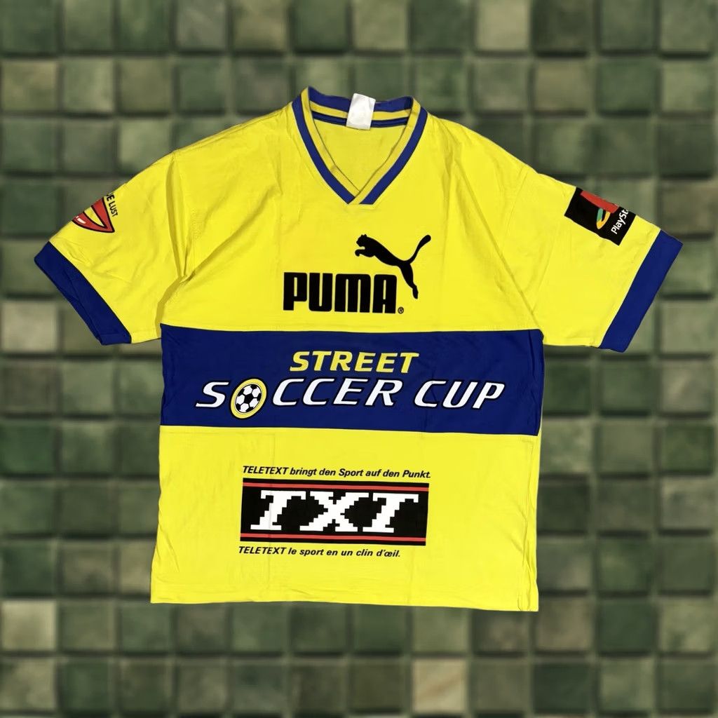 Puma VINTAGE Puma Street Soccer Cup PlayStation Snickers T-shirt V