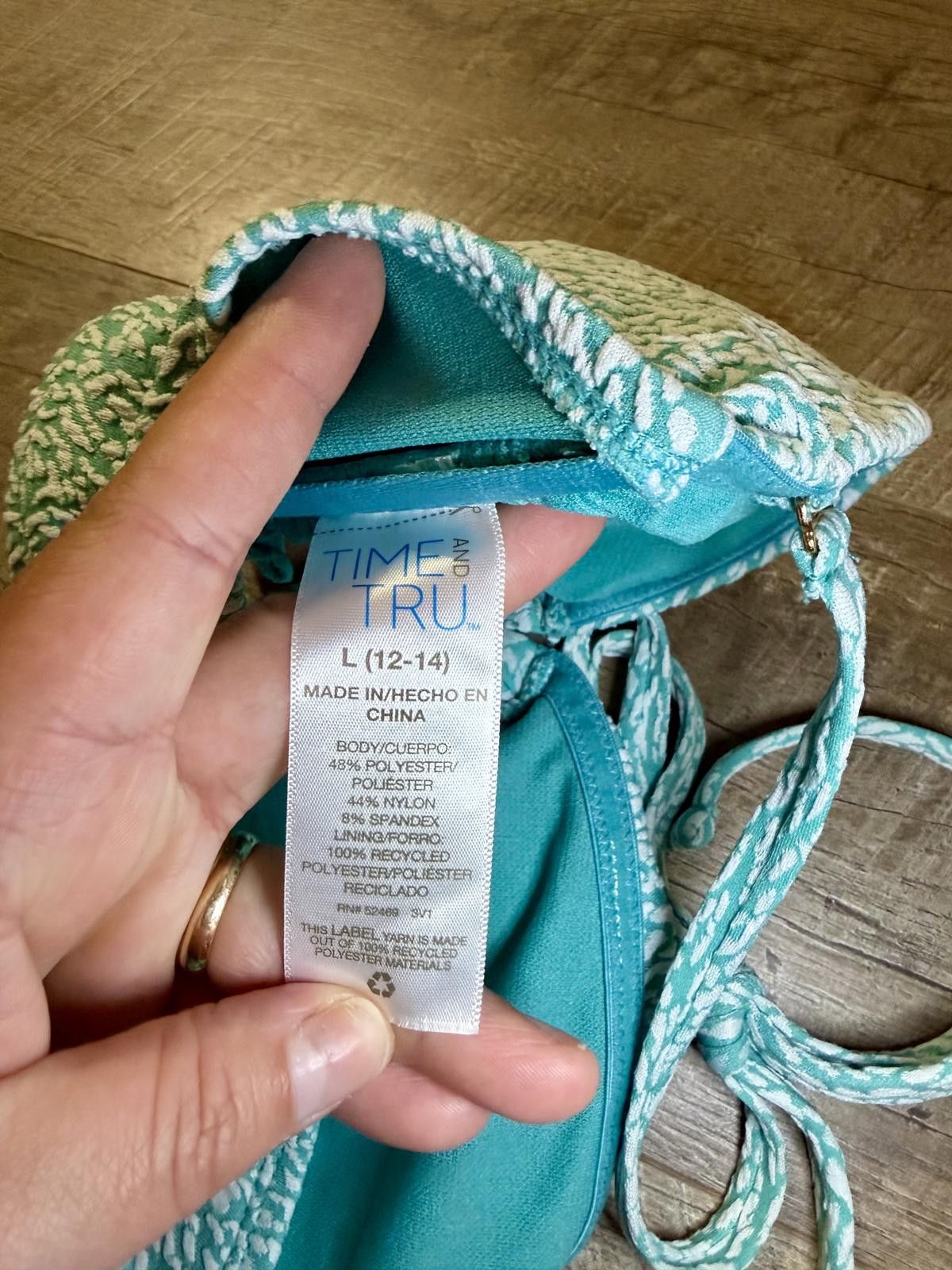 Other Time and Tru Bikini Set Size ONE SIZE - 8 Thumbnail