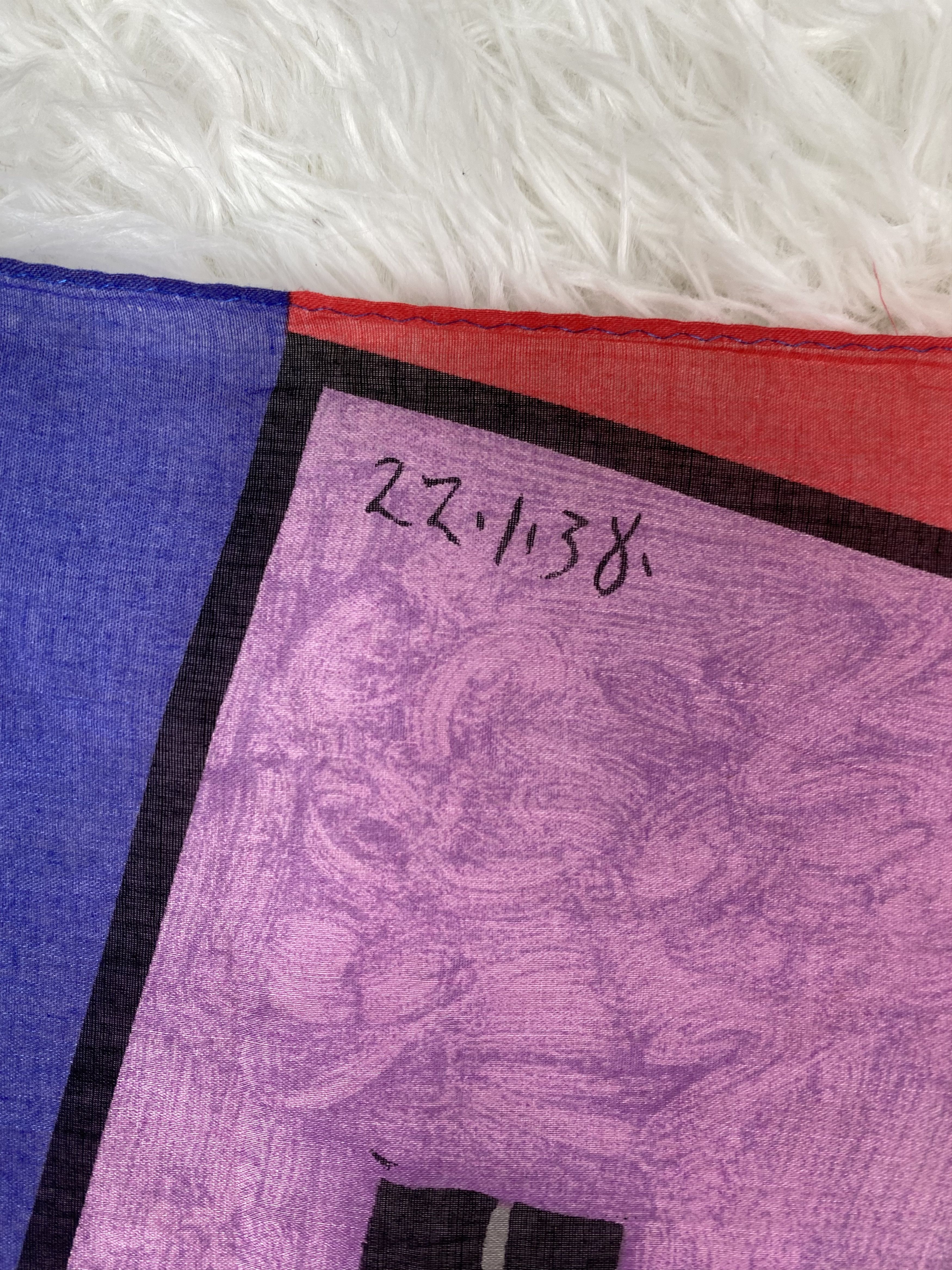 Vintage Vintage Picasso Handkerchief Neckerchief PH0659 Size ONE SIZE - 3 Thumbnail