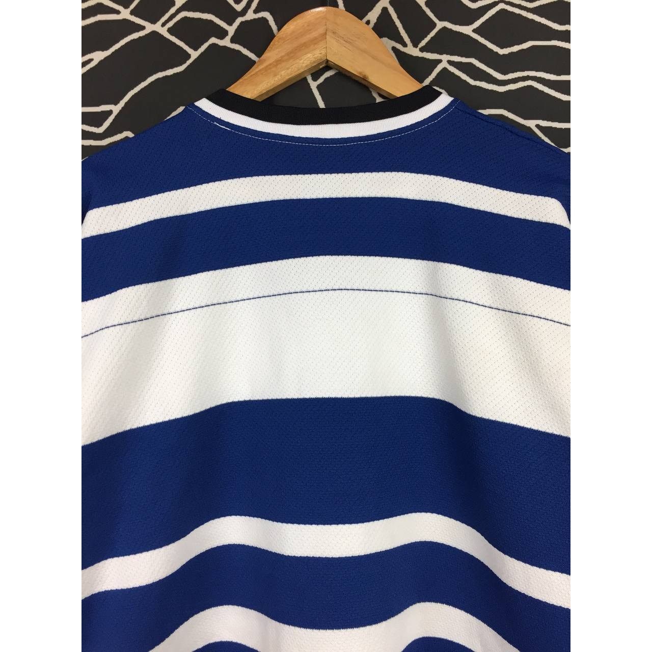 Japanese Brand Vtg DJ Honda Big Logo Streetwear Hip Hop Hockey Jersey Size US L / EU 52-54 / 3 - 9 Thumbnail