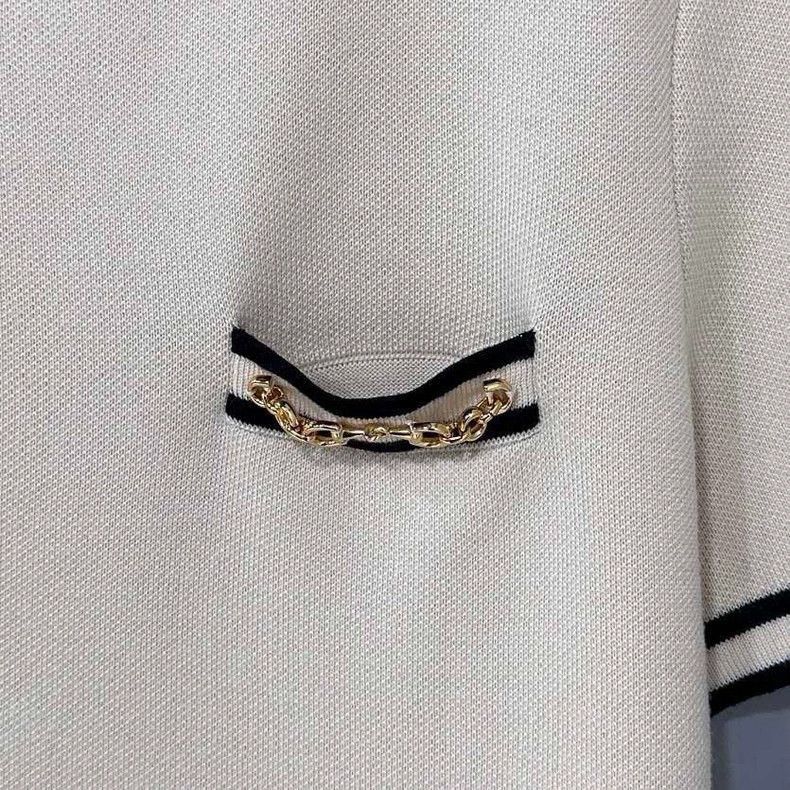Gucci Beige Knit Dress with Gucci Details-2505 Size L / US 10 / IT 46 - 3 Thumbnail