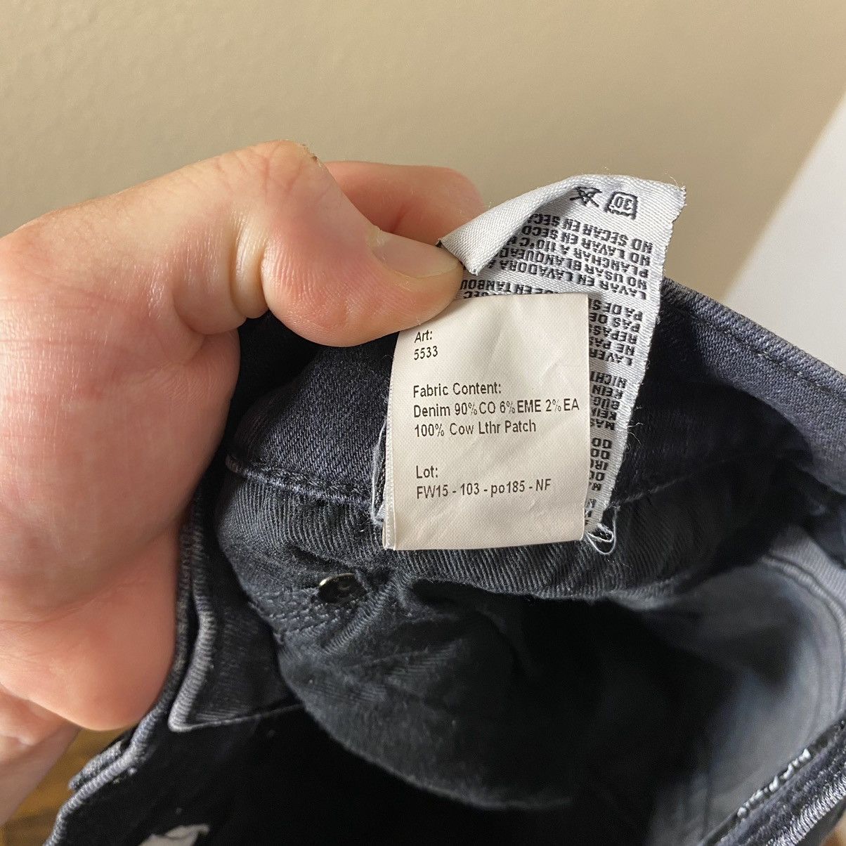 Japanese Brand × R13 Rare R-13 Black Boy Denim Size US 28 / EU 44 - 12 Thumbnail