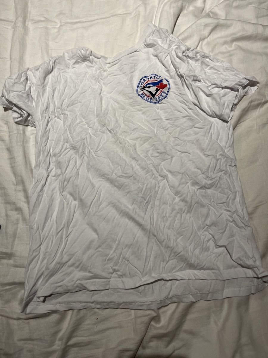 MLB Toronto Blue Jays White Tee shirt Size US L / EU 52-54 / 3 - 1 Thumbnail
